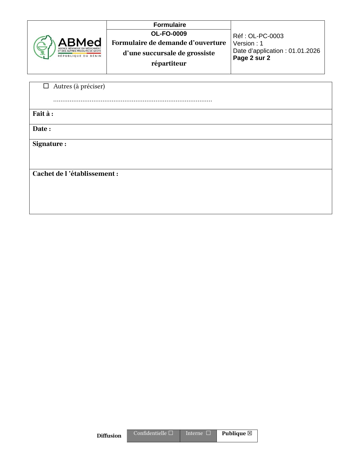 Rendered from the linked Office original — page 2; retained table layout and symbols. This is a render, not an official PDF page.