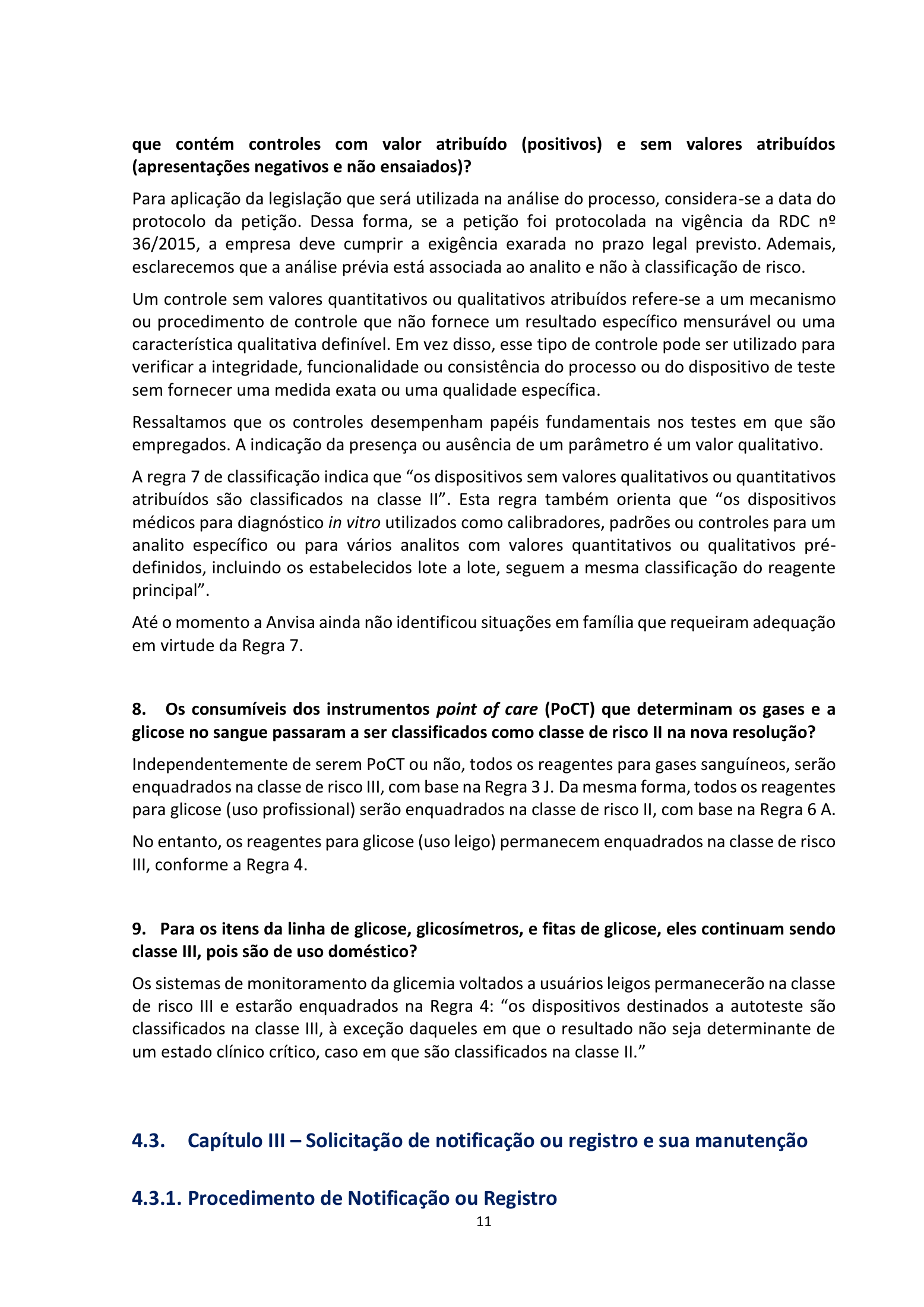 ANVISA RDC 830/2023 Q&A — edition 2 — original complete physical PDF page 11; original image governs.