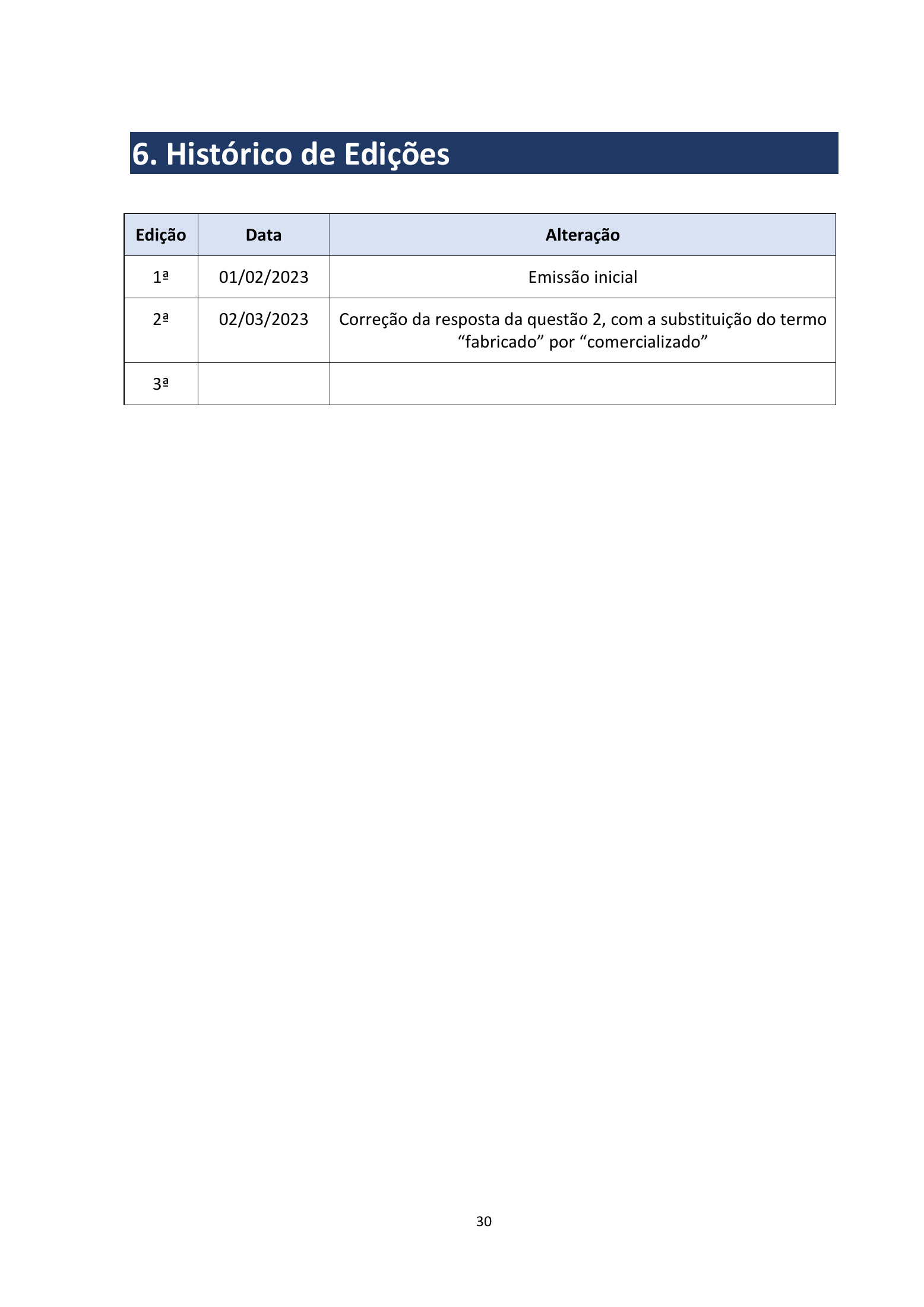 ANVISA RDC751/2022 Q&A —edition2 — original complete physical PDF page 30; original image governs.