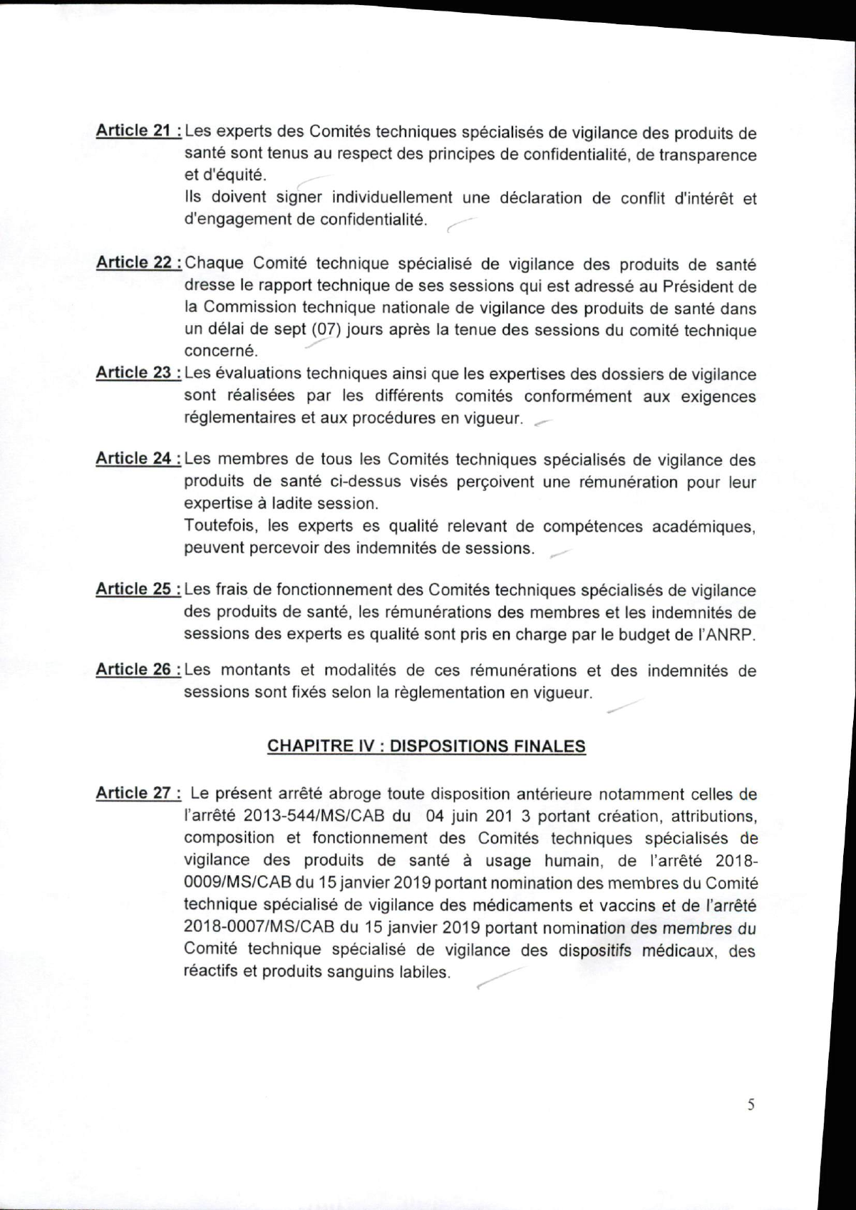 Original PDF page 5 — retained source fields, tables and layout.