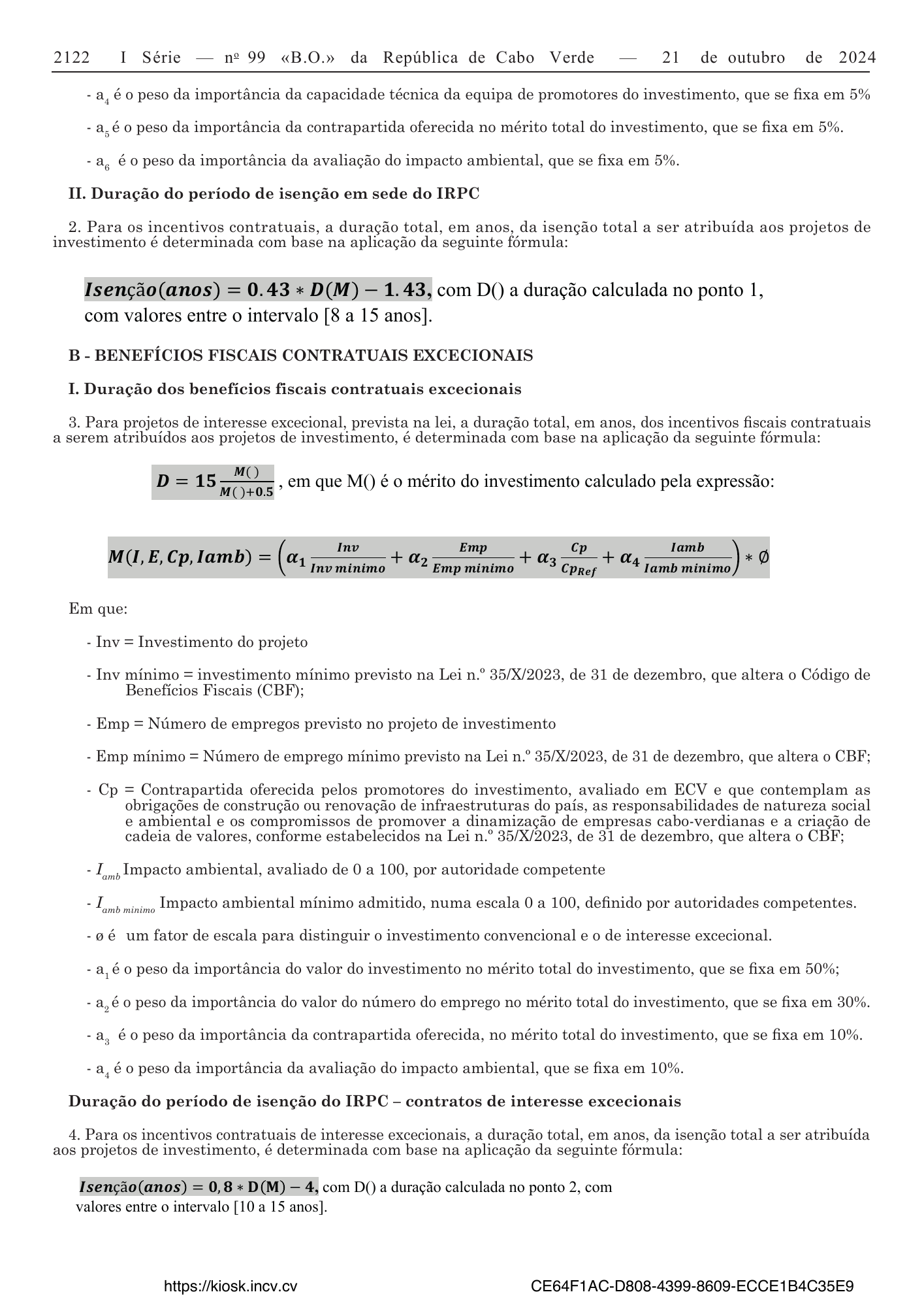 Resolução n.º 90/2024, de 21 de outubro — official PDF page 4; original table columns, symbols and diagram connections