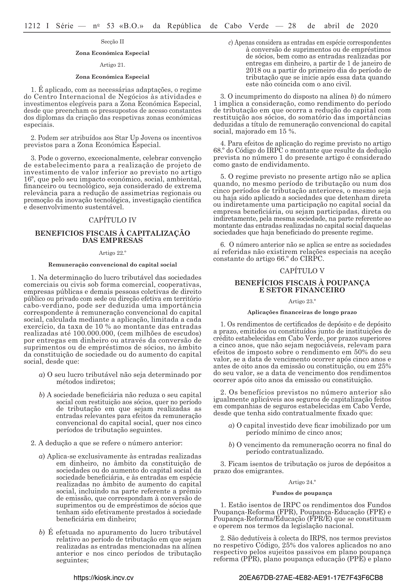 Lei n.º 26/VIII/2013 — official PDF page 34; original table columns, symbols and diagram connections