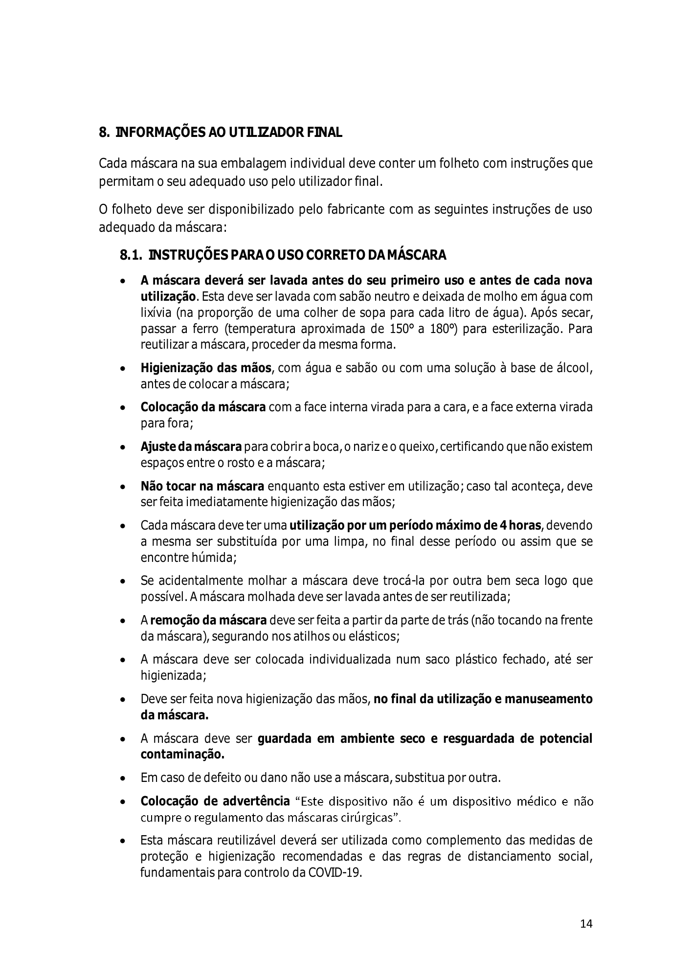 cabo-verde-community-mask-production-guide-2020 — official PDF page 14; original table columns, symbols and diagram connections