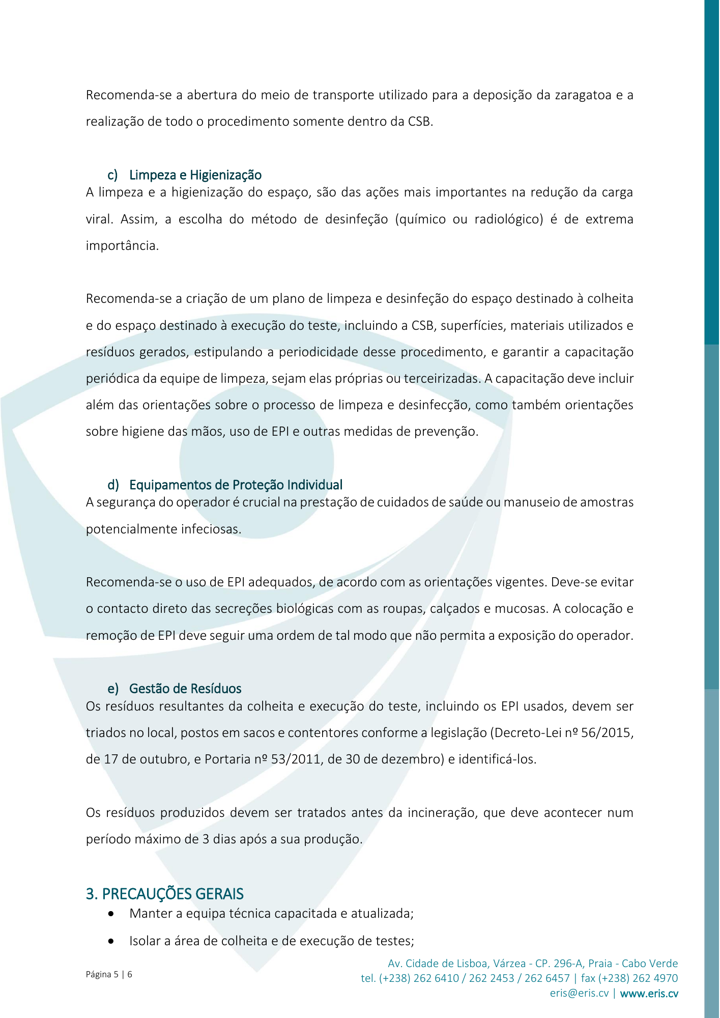 Circular Normativa n.º 001/ERIS-DRS/2021 — official PDF page 5; original table columns, symbols and diagram connections