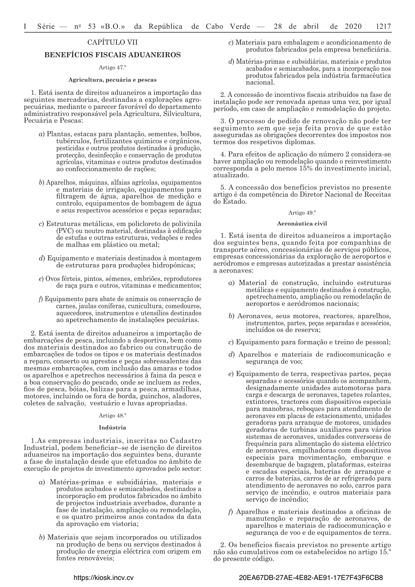 Lei n.º 26/VIII/2013 — official PDF page 39; original table columns, symbols and diagram connections
