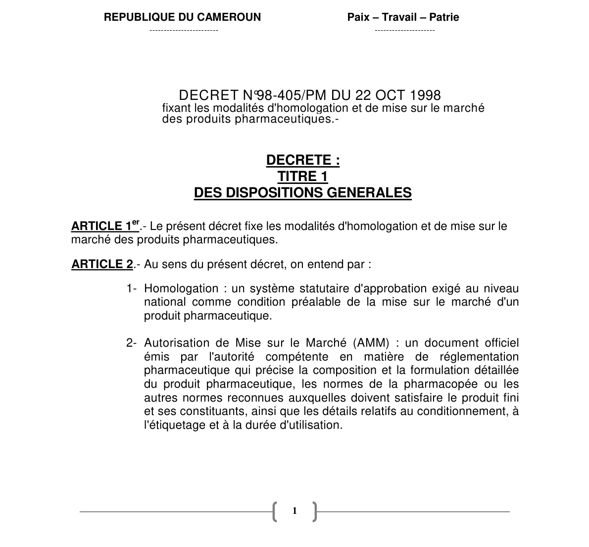 Original PDF page 1 — retained source fields, tables and layout.