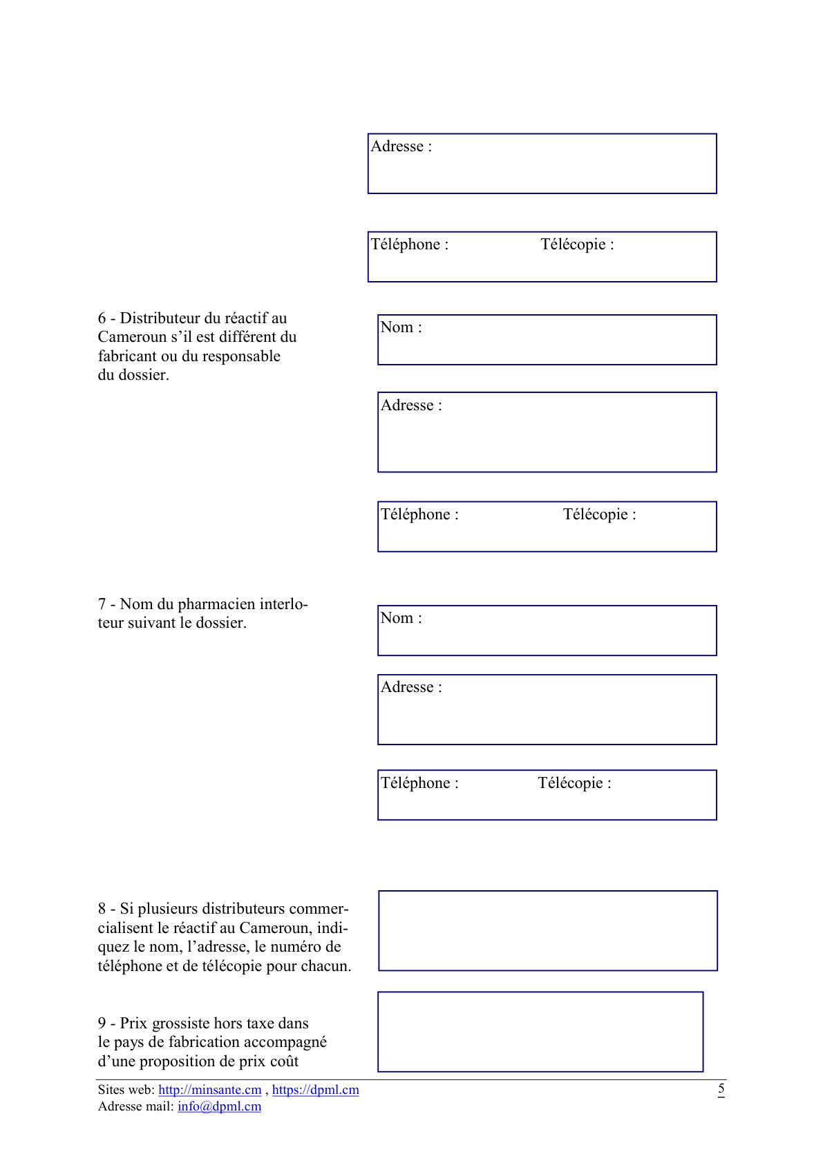 Original PDF page 5 — retained source fields, tables and layout.