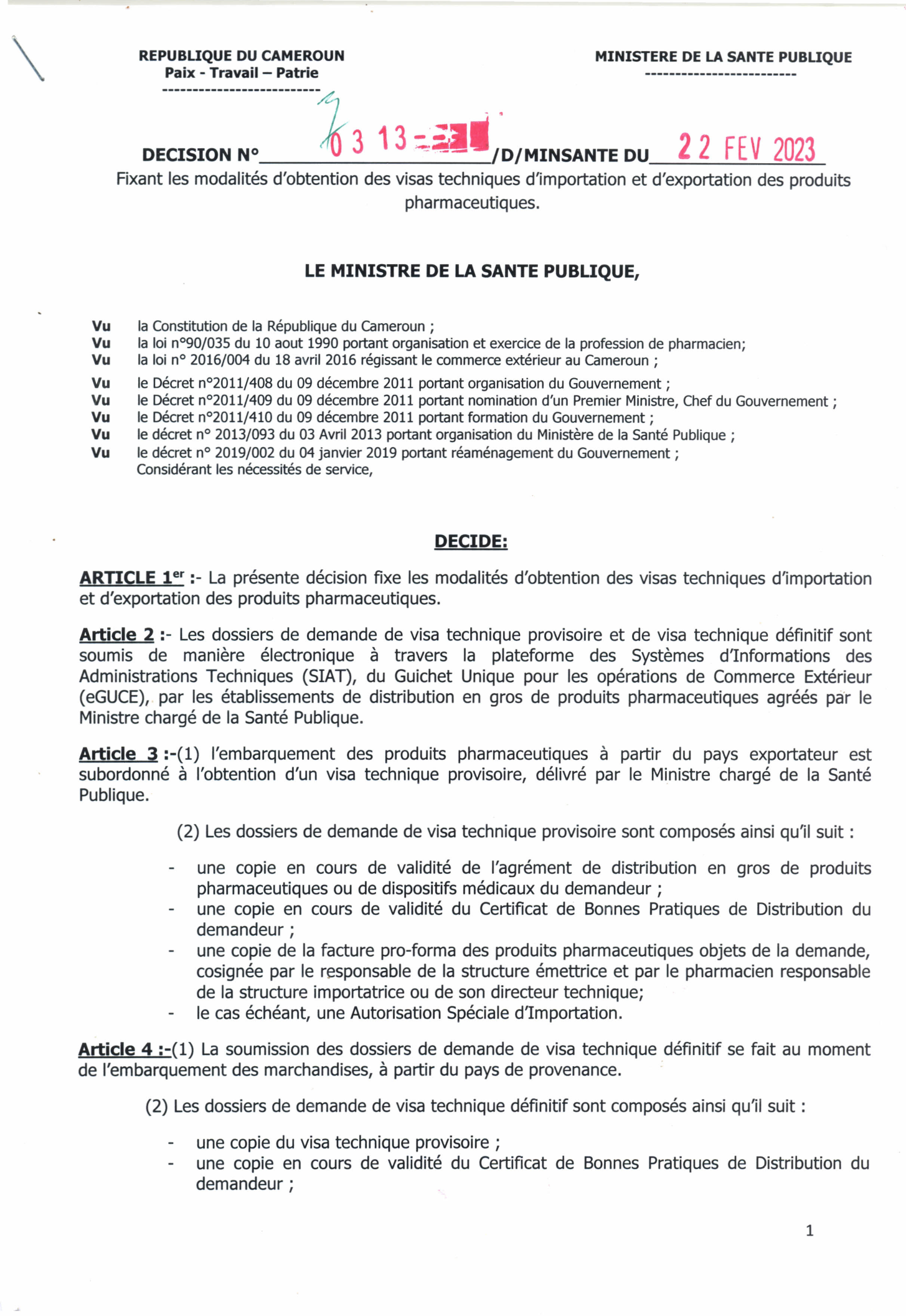 Original PDF page 1 — retained source fields, tables and layout.