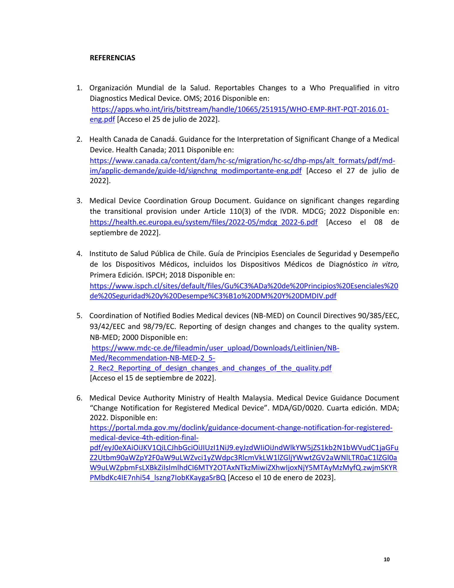 ISP — DMDIV technical and legal antecedents — original PDF page 10; original table columns, symbols and diagrams retained.