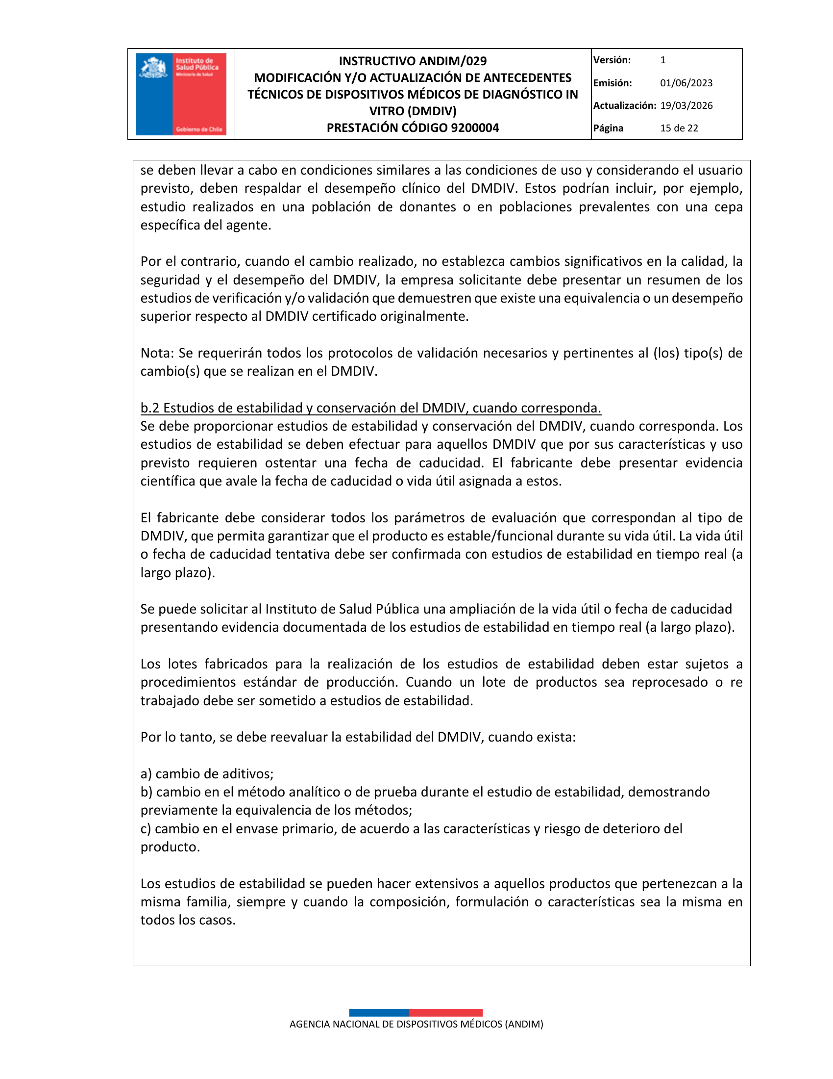 ANDIM/029 — original complete physical PDF page 15; original image governs.