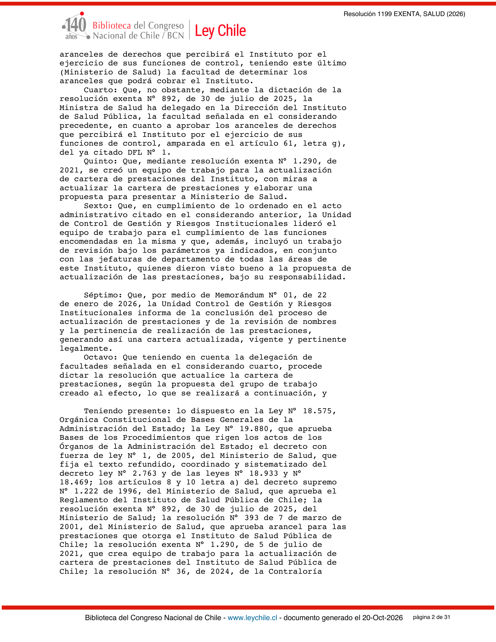 ISP E1199/2026 — BCN expression after E1729 — original complete physical PDF page 2; original image governs.