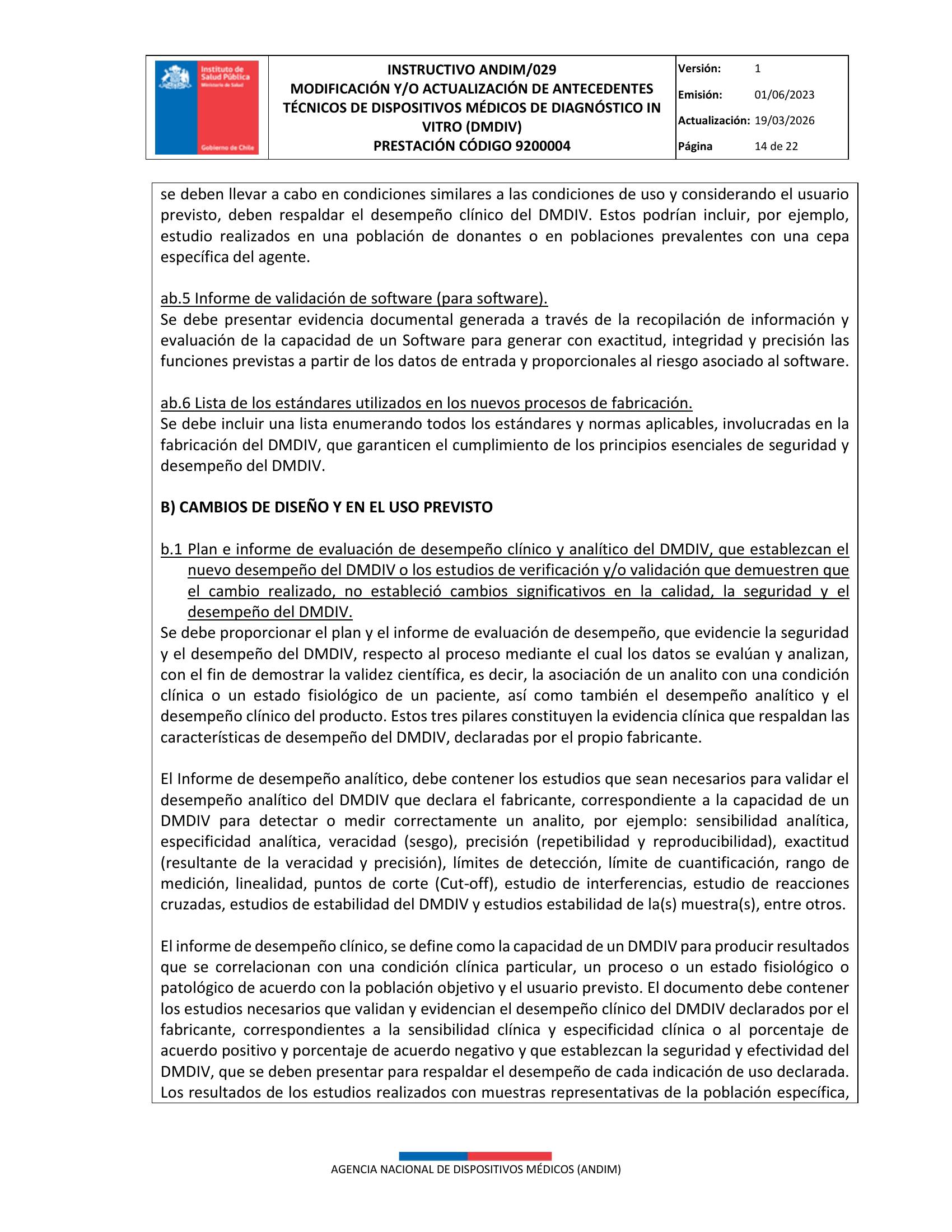 ANDIM/029 — original complete physical PDF page 14; original image governs.