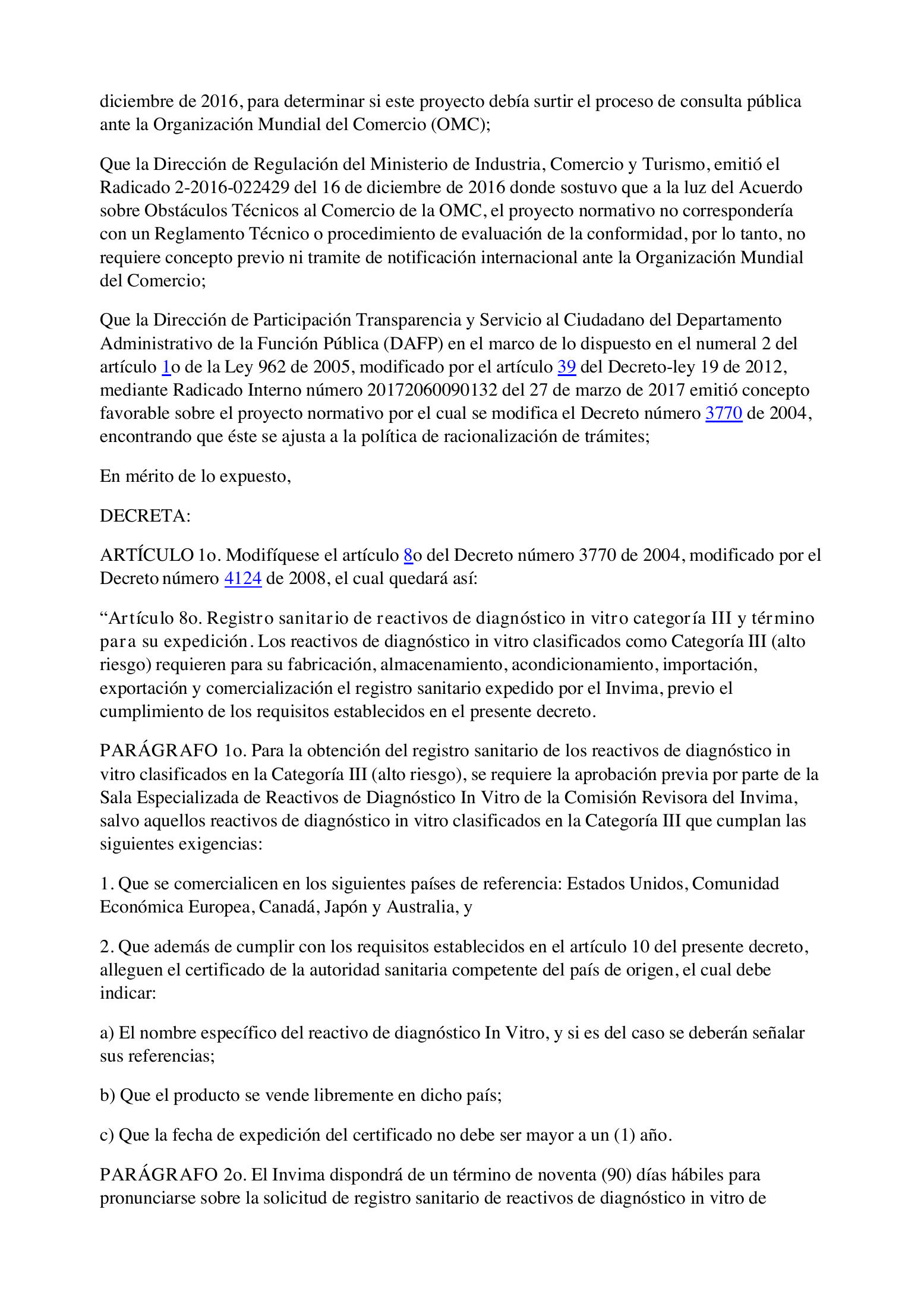 Decreto581/2017 — INVIMA compiled expression — original complete physical PDF page 2; original image governs.