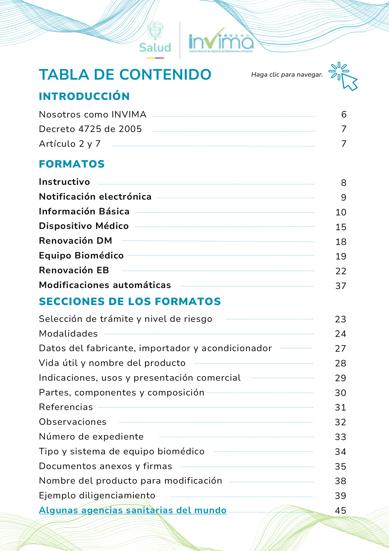 INVIMA device form-completion booklet (2025) — original complete physical PDF page 4; original image governs.