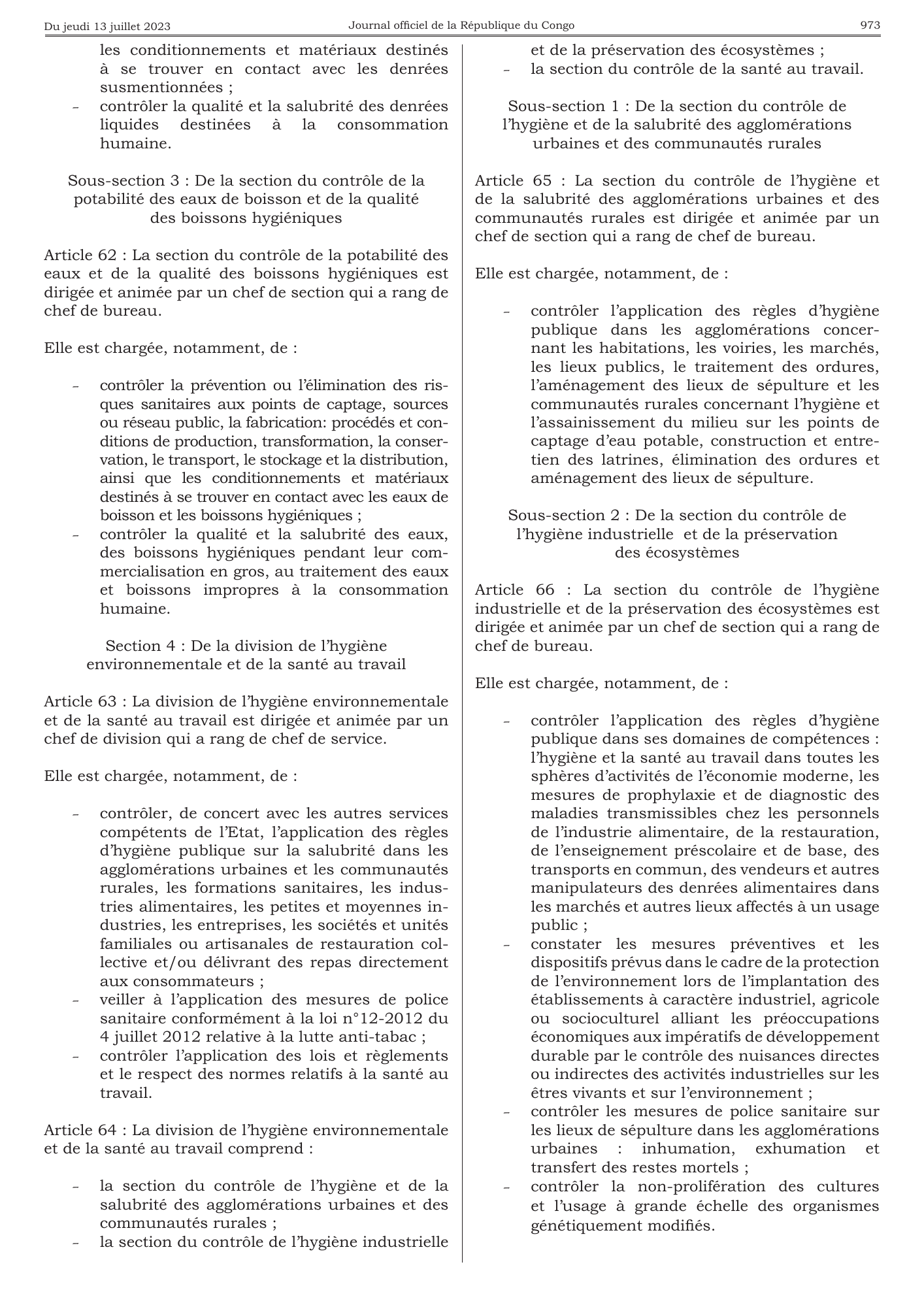 Arrêté n° 8576 du 29 juin 2023 — official PDF page 29; original table columns, symbols and diagram connections