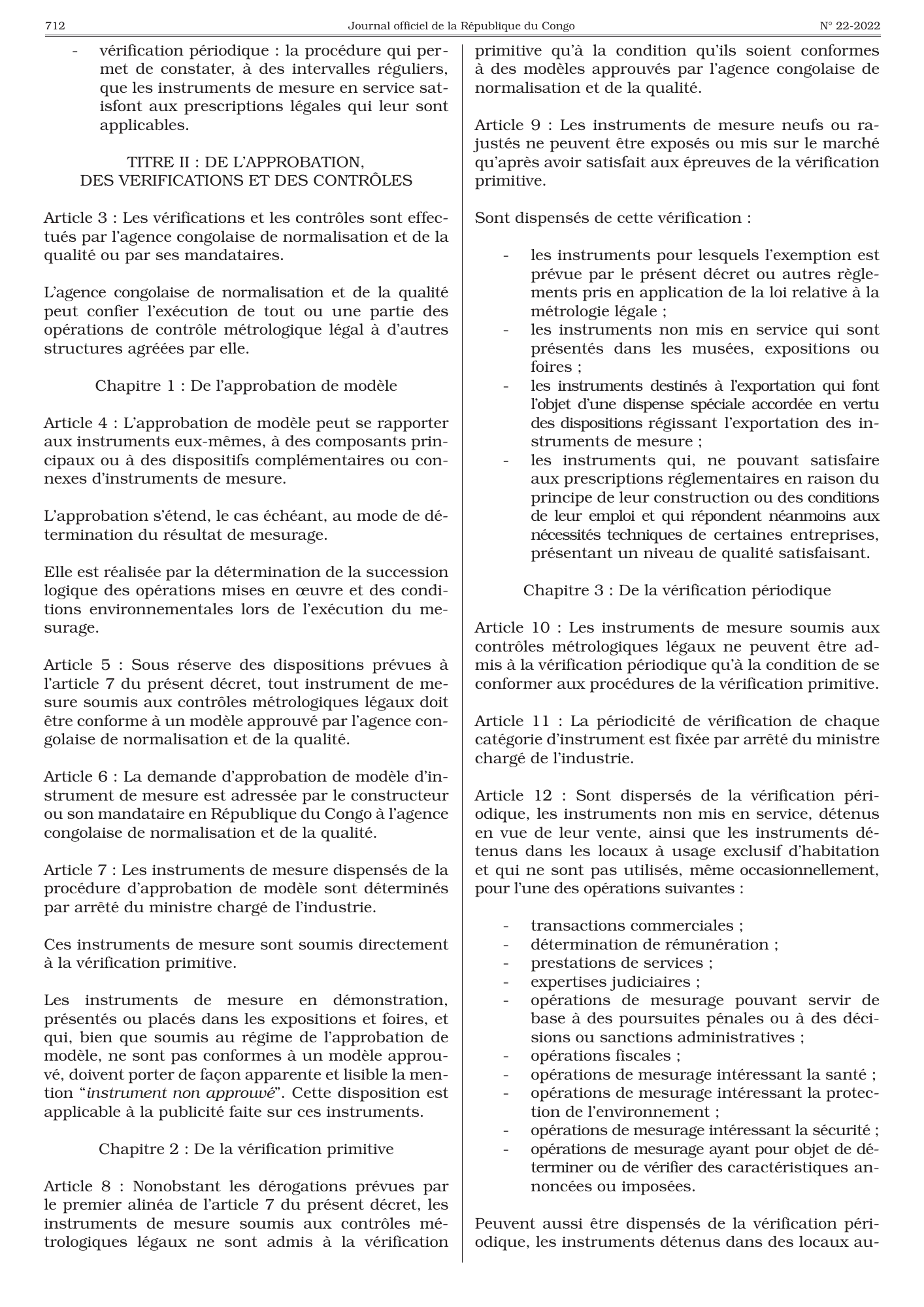 Décret n° 2022-261 du 18 mai 2022 — official PDF page 16; original table columns, symbols and diagram connections