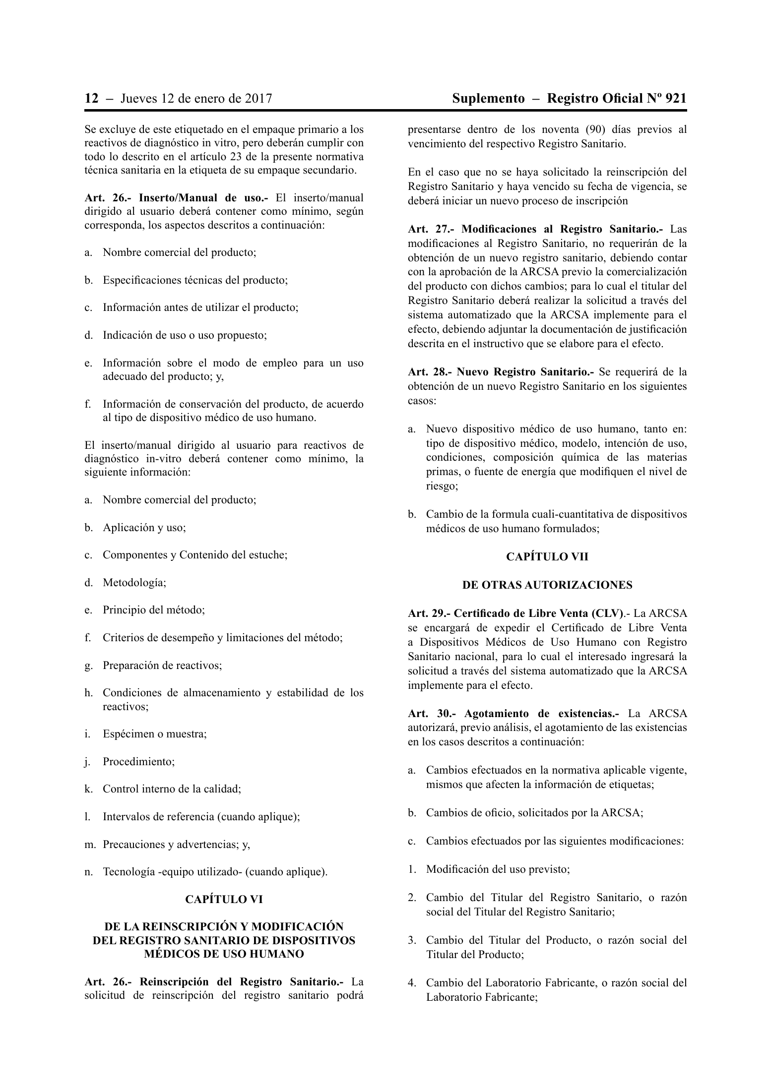 ARCSA-DE-026-2016-YMIH — complete original official PDF page 12; source image governs.