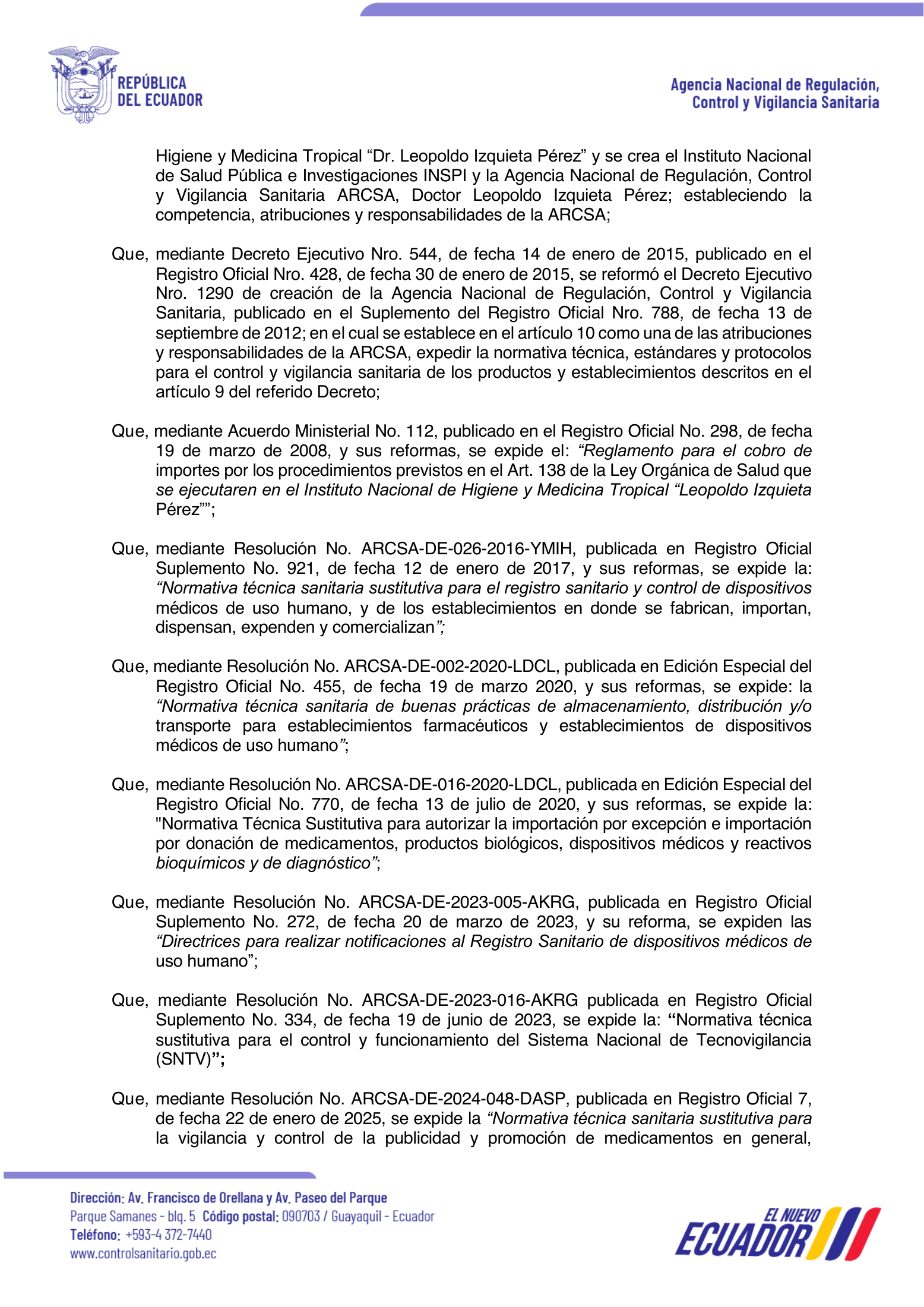 ARCSA-DE-2026-003-DASP — complete original official PDF page 6; source image governs.
