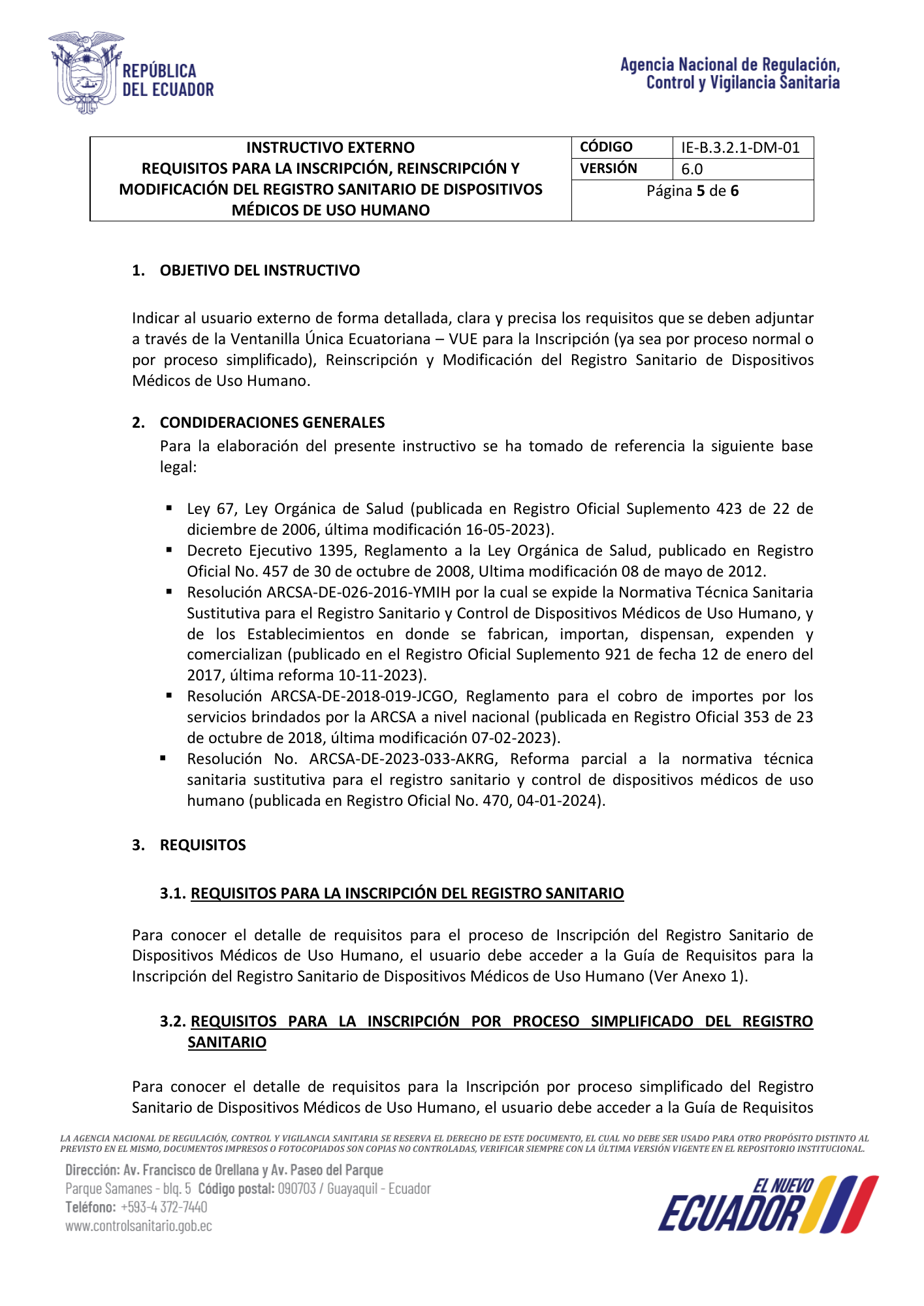 IE-B.3.2.1-DM-01 Version6.0 — original PDF physical page 4