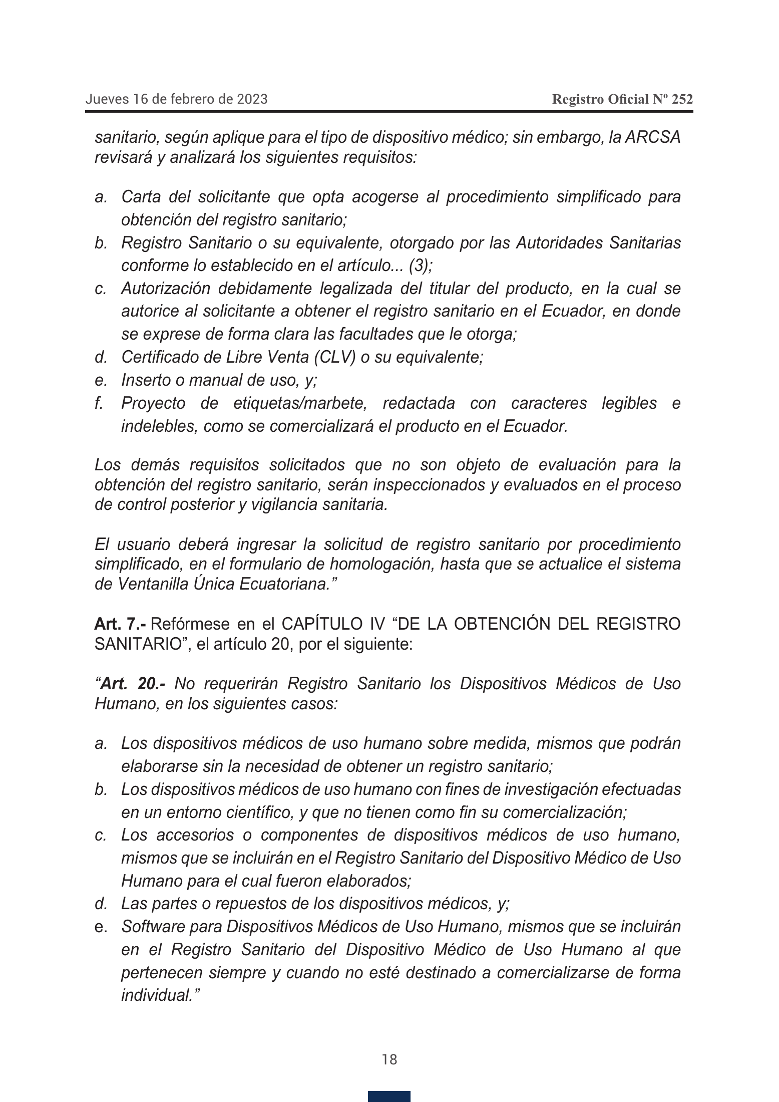 ARCSA-DE-2023-001-VSVZ — complete original official PDF page 10; source image governs.