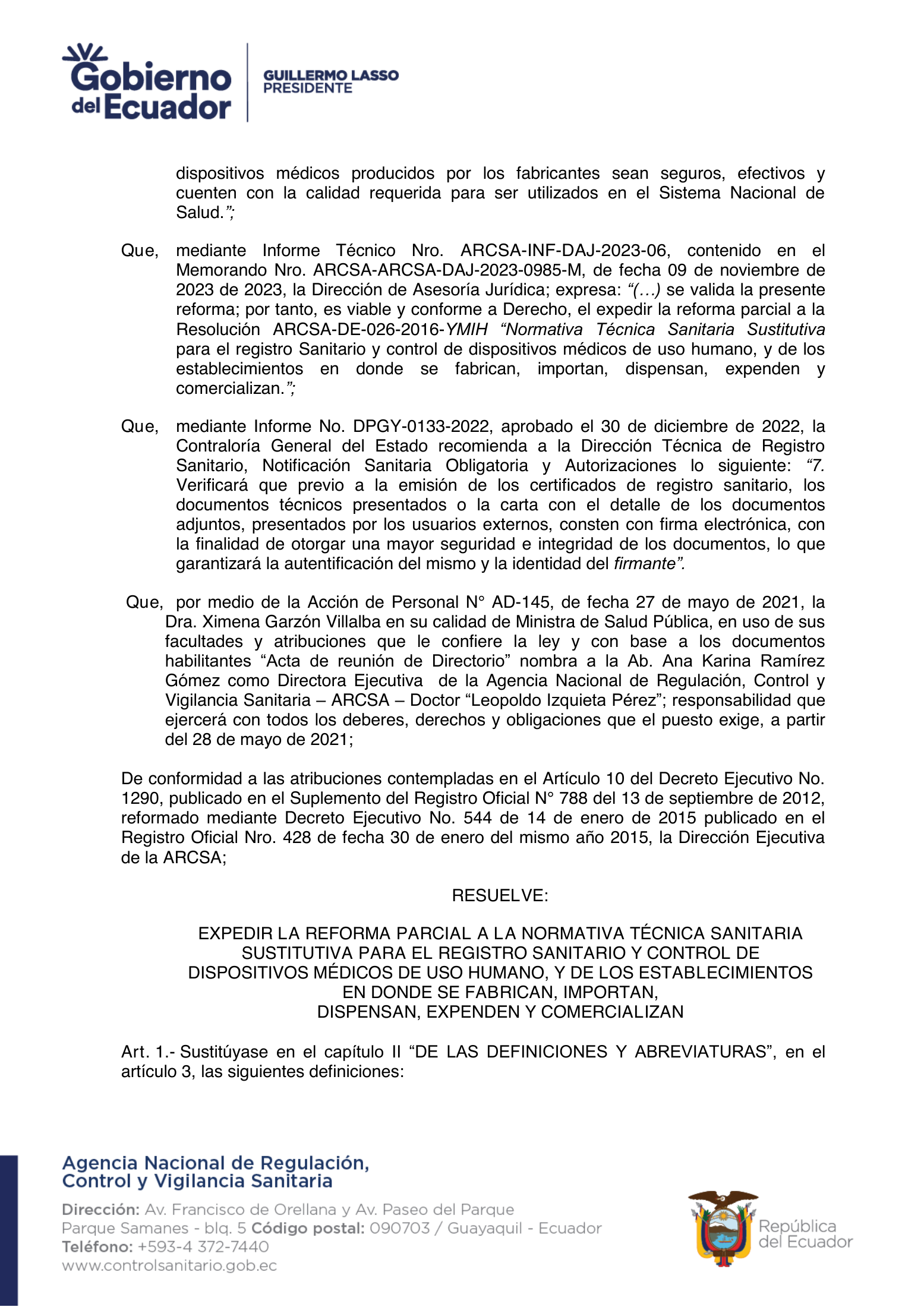 ARCSA-DE-2023-033-AKRG — complete original official PDF page 5; source image governs.
