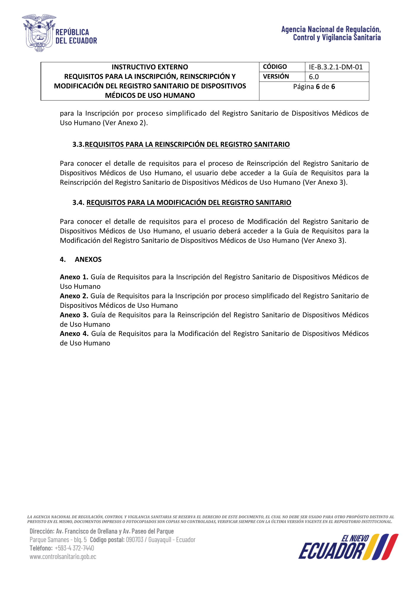 IE-B.3.2.1-DM-01 Version6.0 — original PDF physical page 5