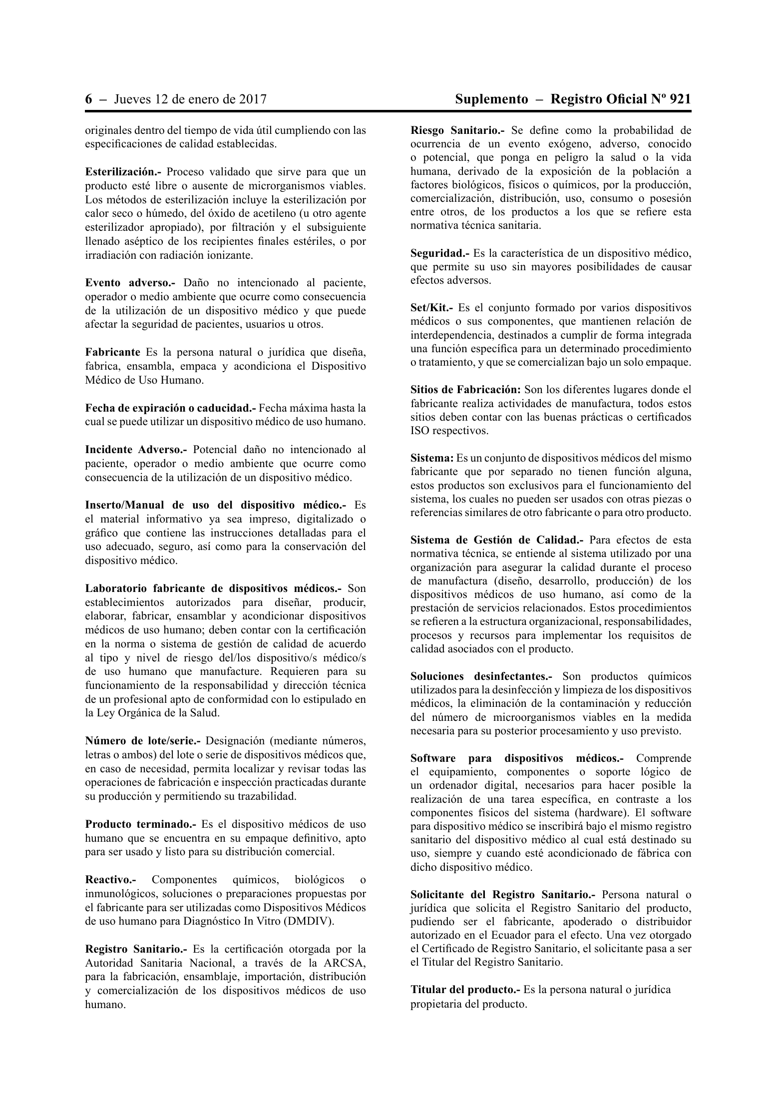ARCSA-DE-026-2016-YMIH — complete original official PDF page 6; source image governs.