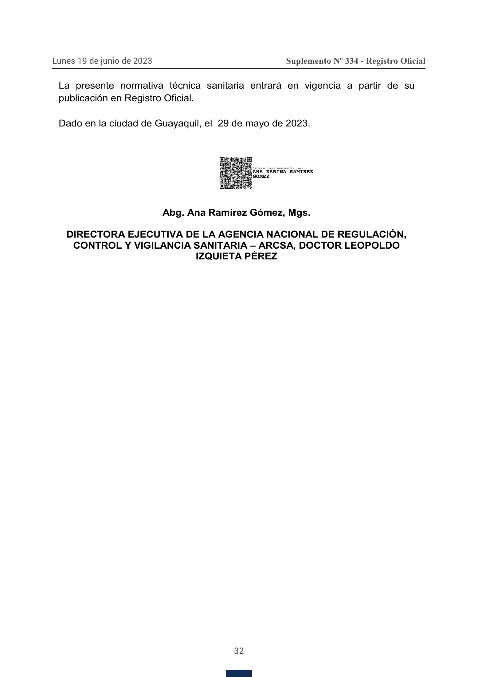 ARCSA-DE-2023-016-AKRG — complete original official PDF page 32; source image governs.