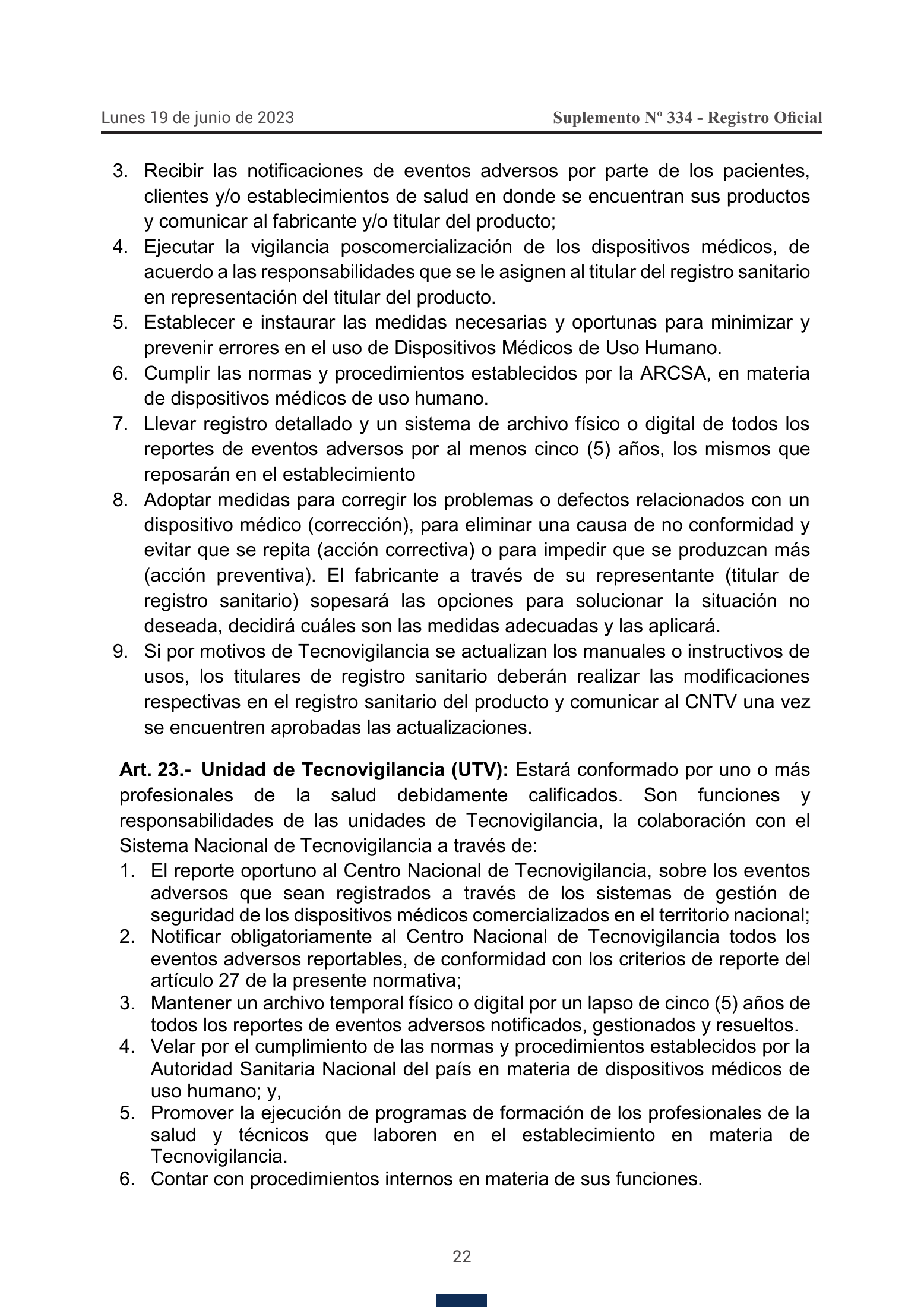 ARCSA-DE-2023-016-AKRG — complete original official PDF page 22; source image governs.