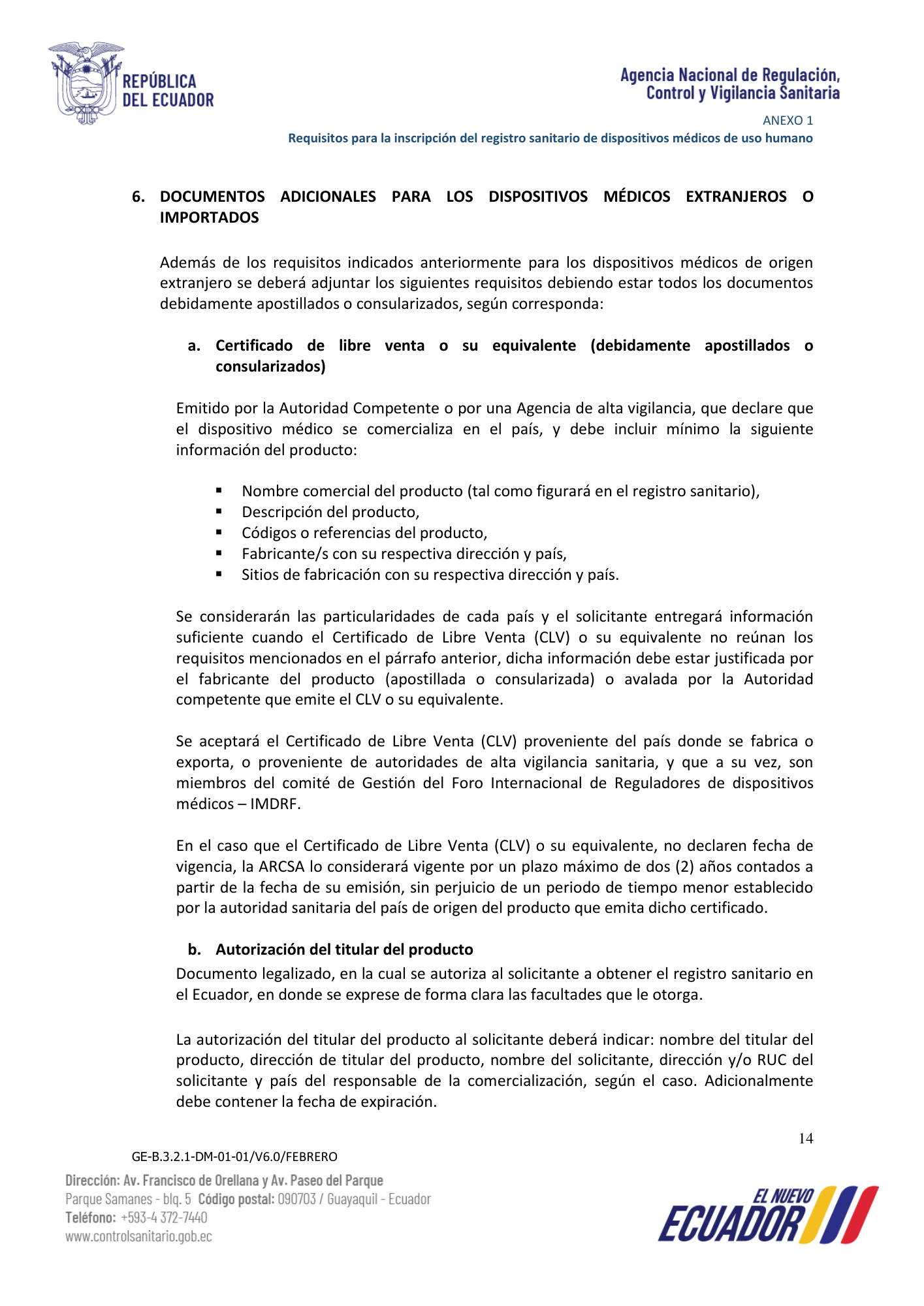 IE-B.3.2.1-DM-01 Version6.0 — original PDF physical page 19