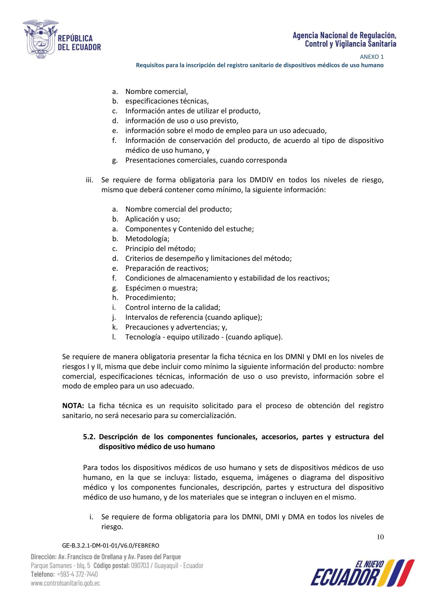IE-B.3.2.1-DM-01 Version6.0 — original PDF physical page 15