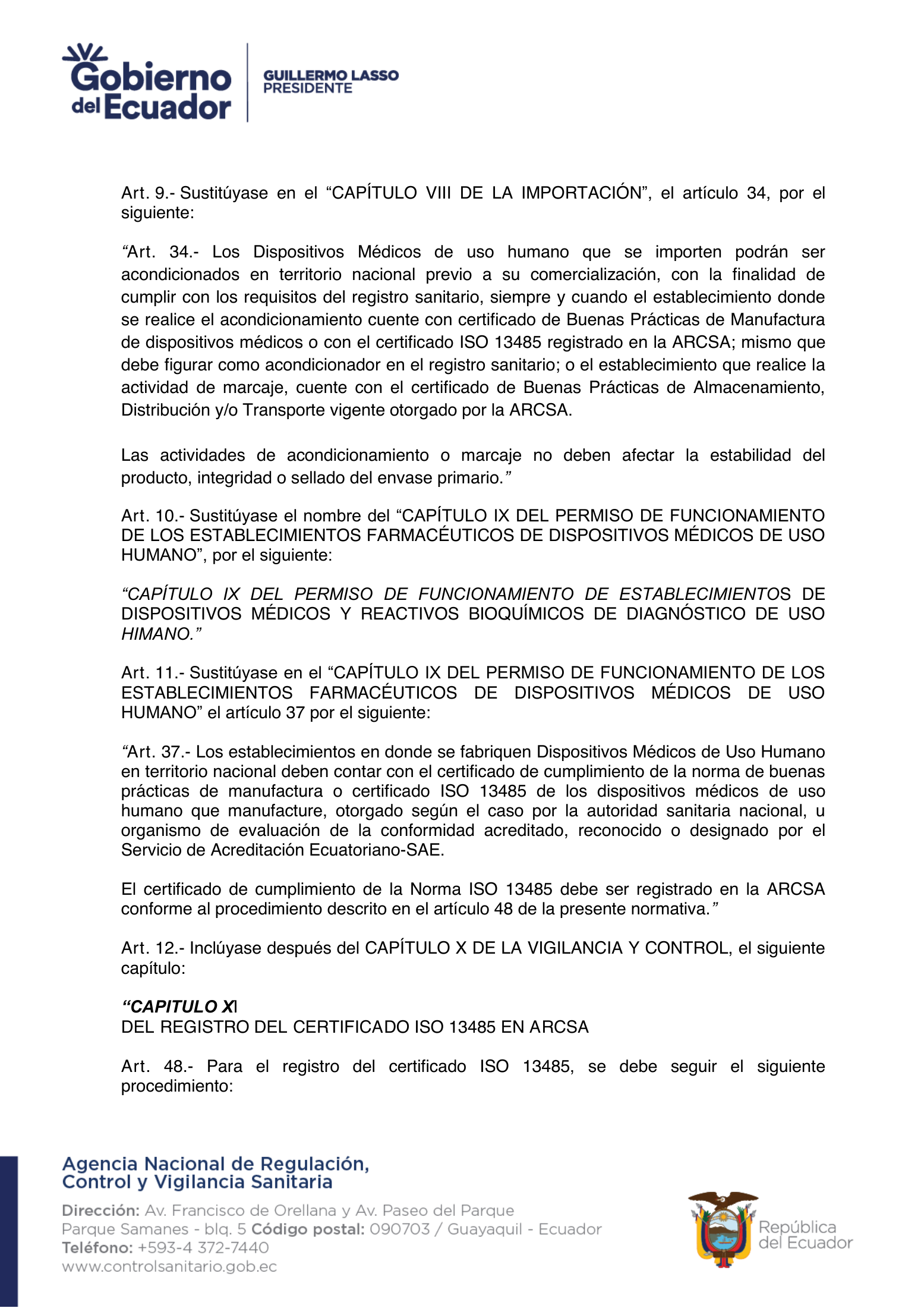 ARCSA-DE-2023-033-AKRG — complete original official PDF page 12; source image governs.