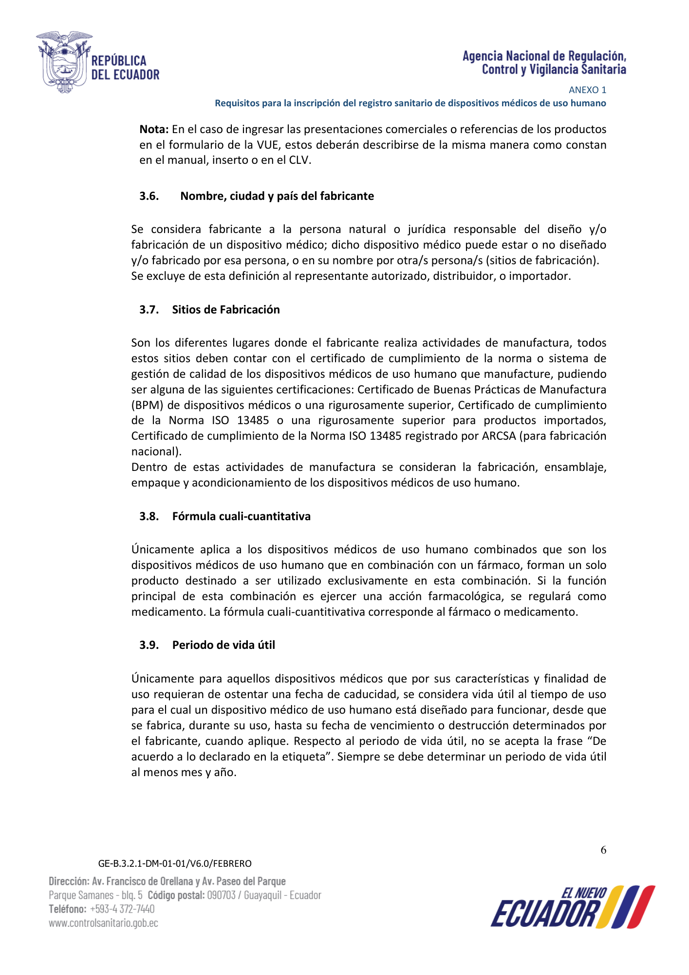 IE-B.3.2.1-DM-01 Version6.0 — original PDF physical page 11