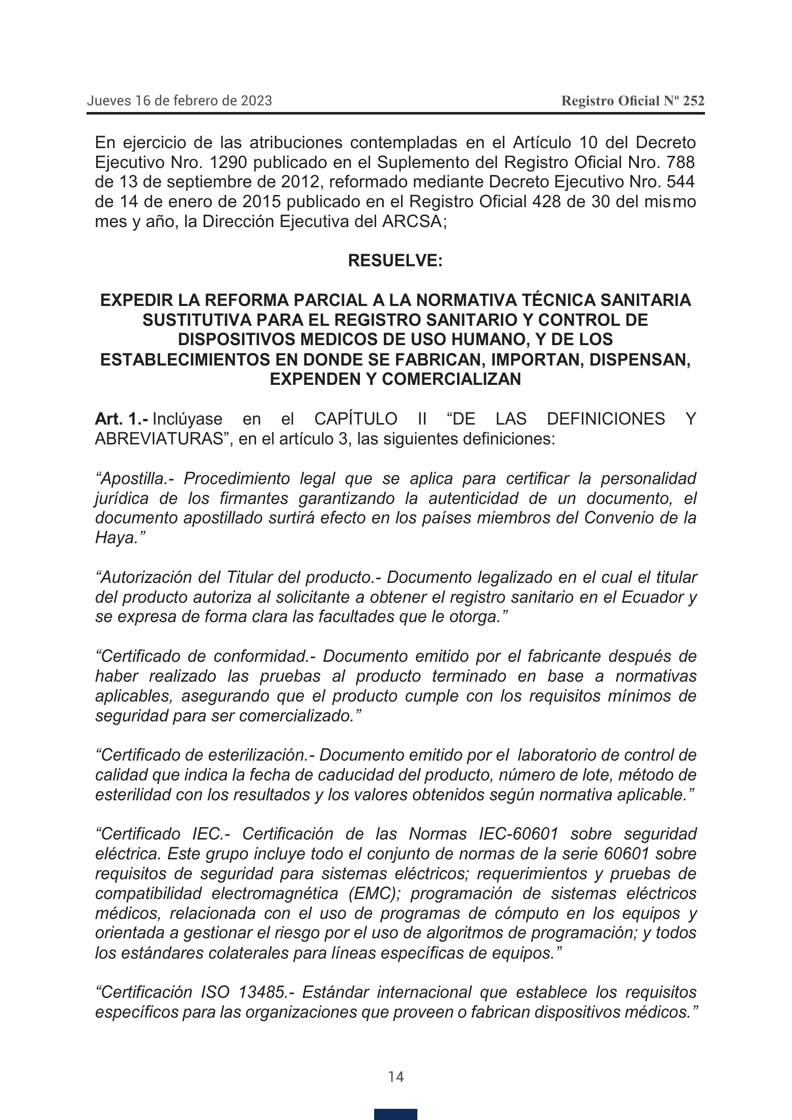 ARCSA-DE-2023-001-VSVZ — complete original official PDF page 6; source image governs.