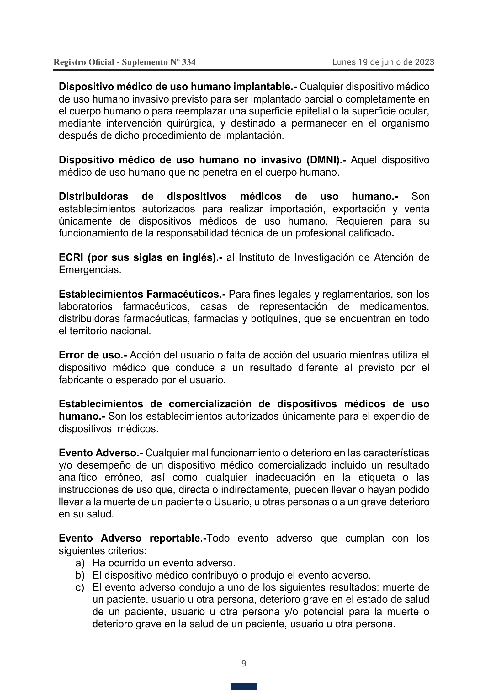 ARCSA-DE-2023-016-AKRG — complete original official PDF page 9; source image governs.