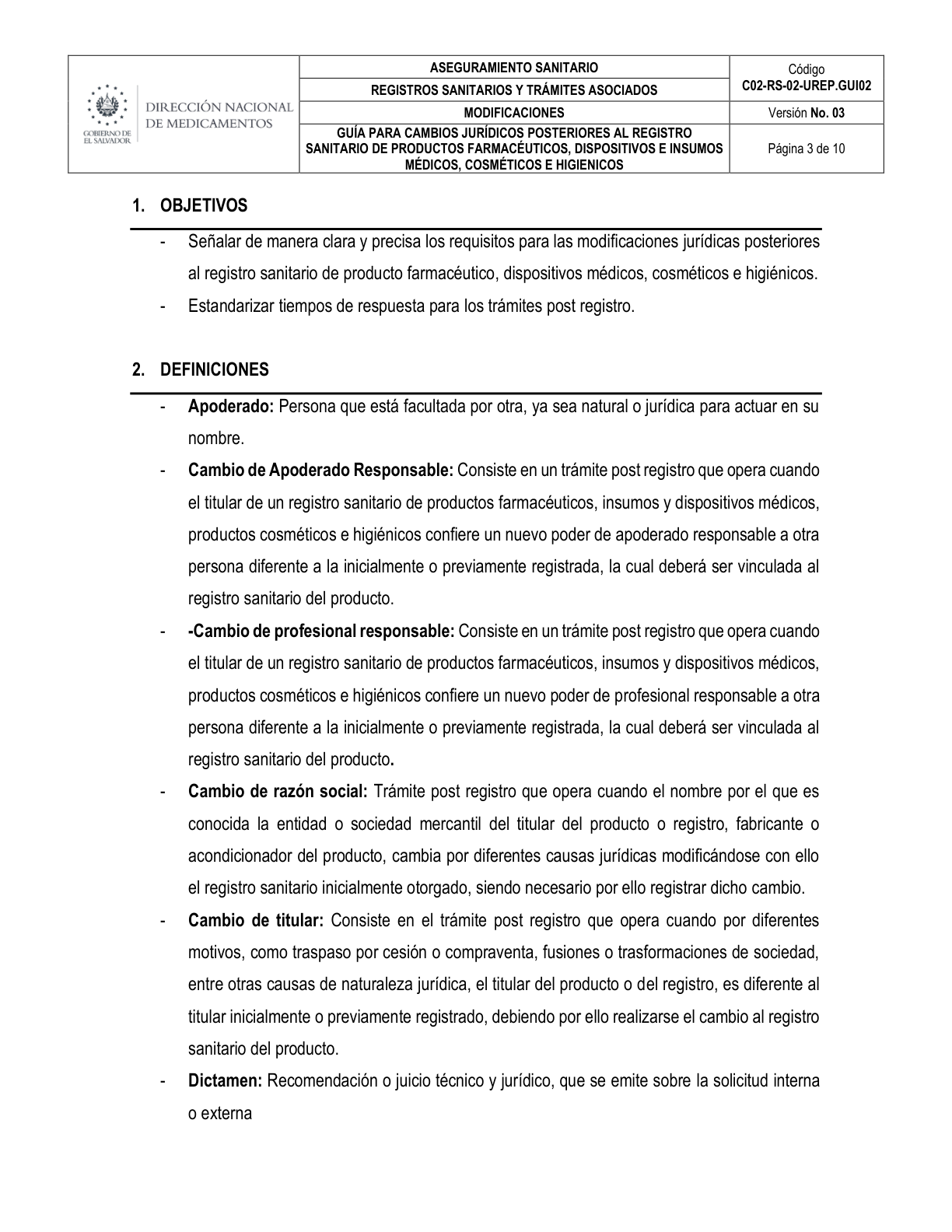 Original PDF page 3 — retained source fields, tables and layout.