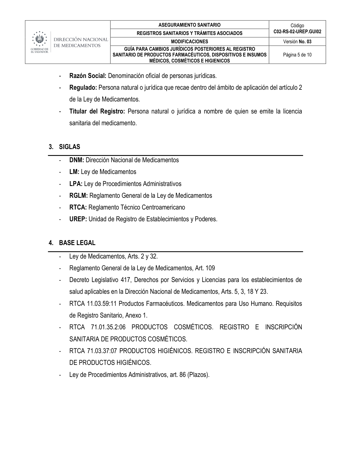 Original PDF page 5 — retained source fields, tables and layout.