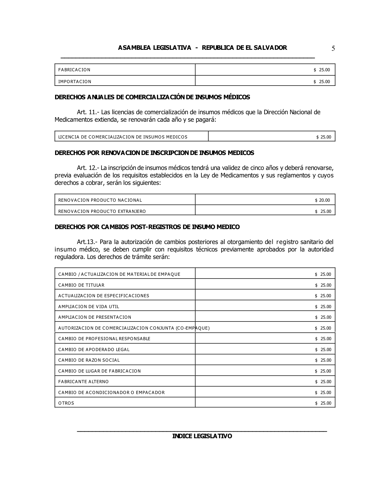 Original PDF page 5 — retained source fields, tables and layout.
