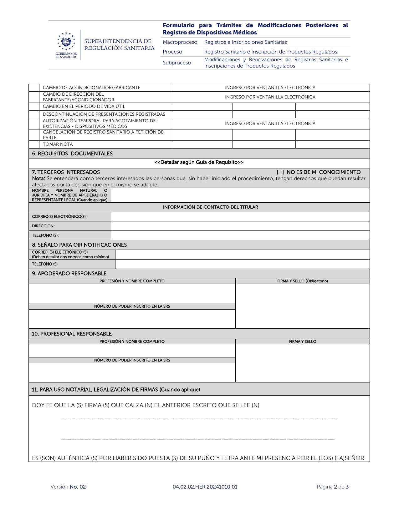 Rendered from the linked Office original — page 2; retained table layout and symbols. This is a render, not an official PDF page.