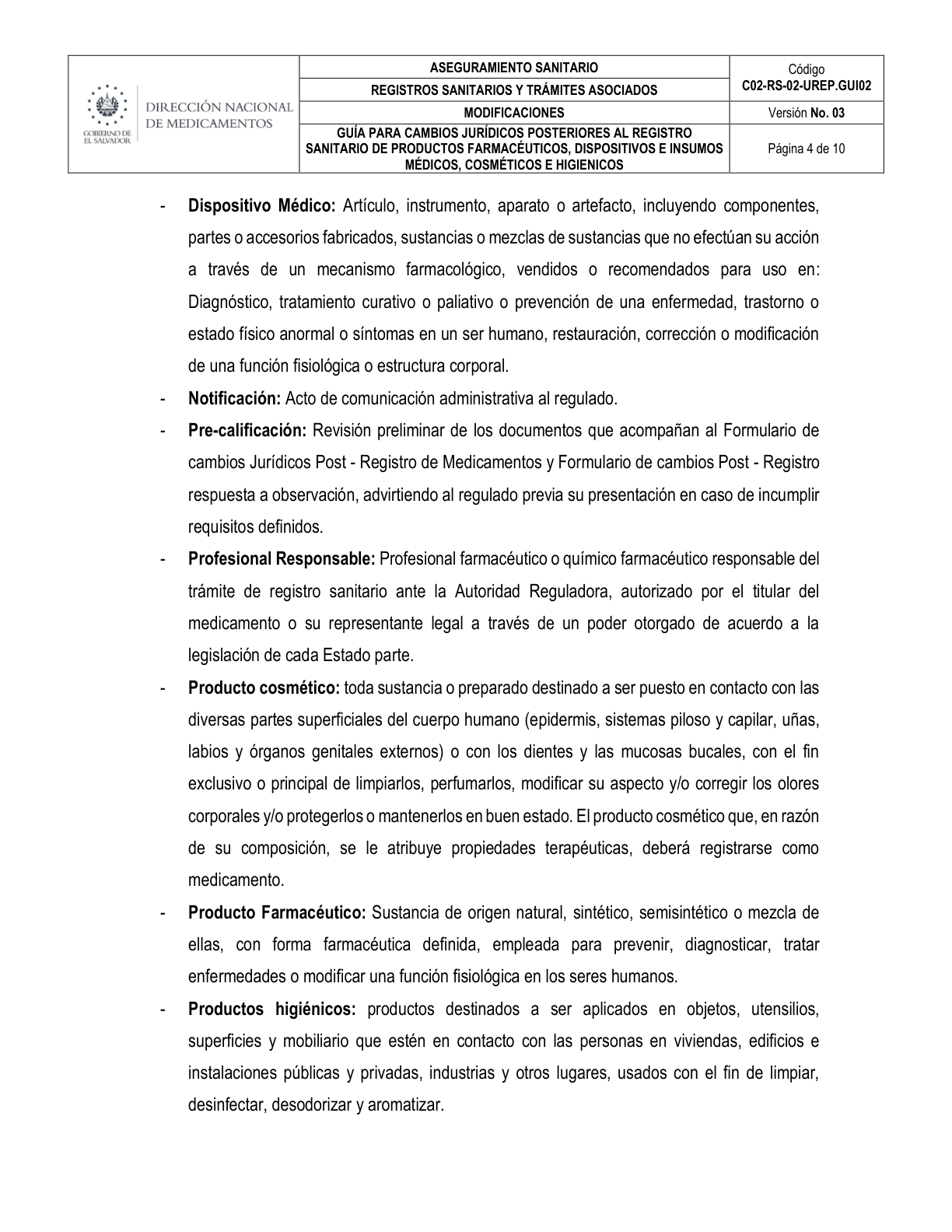 Original PDF page 4 — retained source fields, tables and layout.