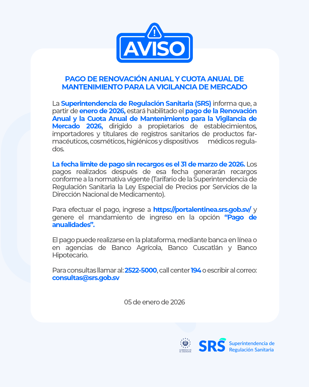 Complete official single-image notice