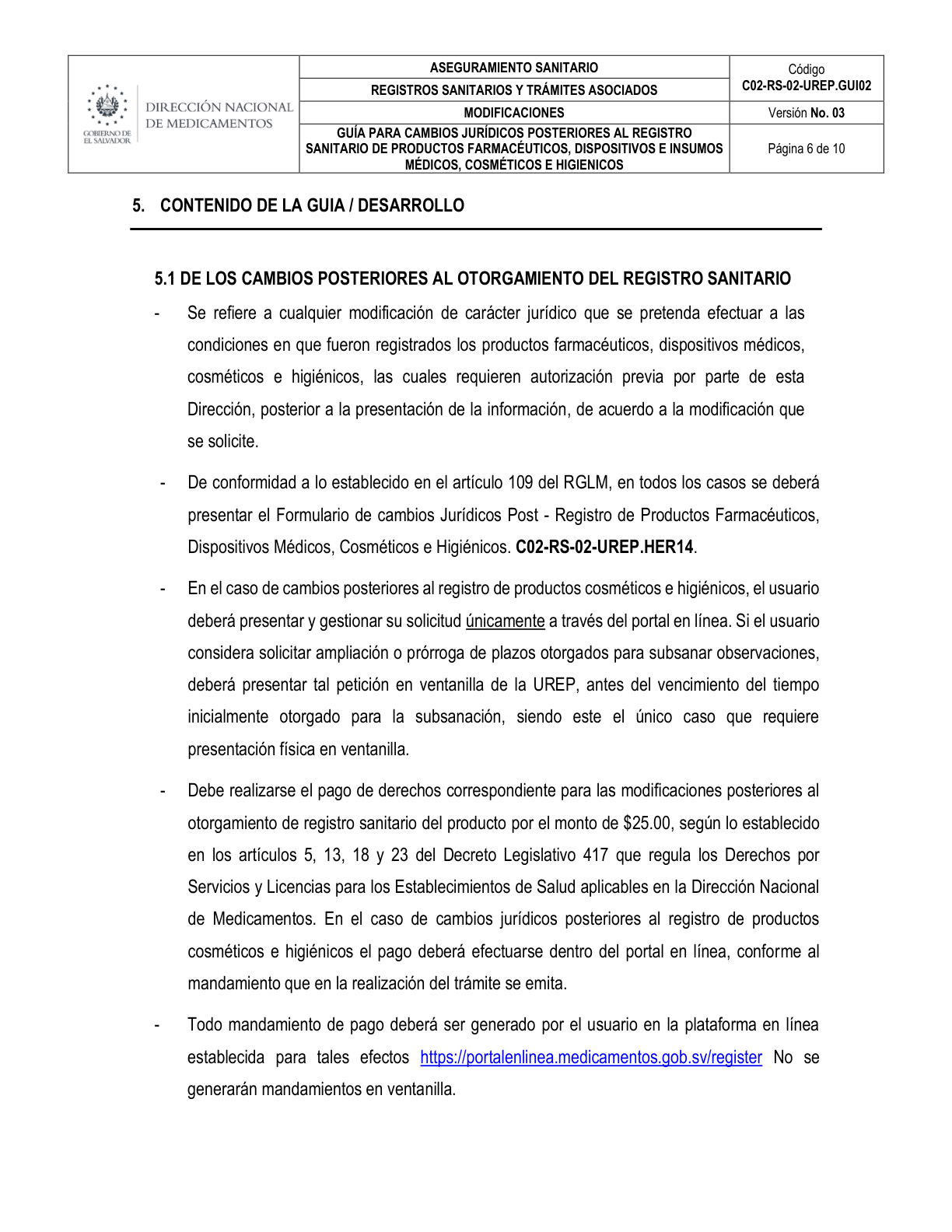 Original PDF page 6 — retained source fields, tables and layout.