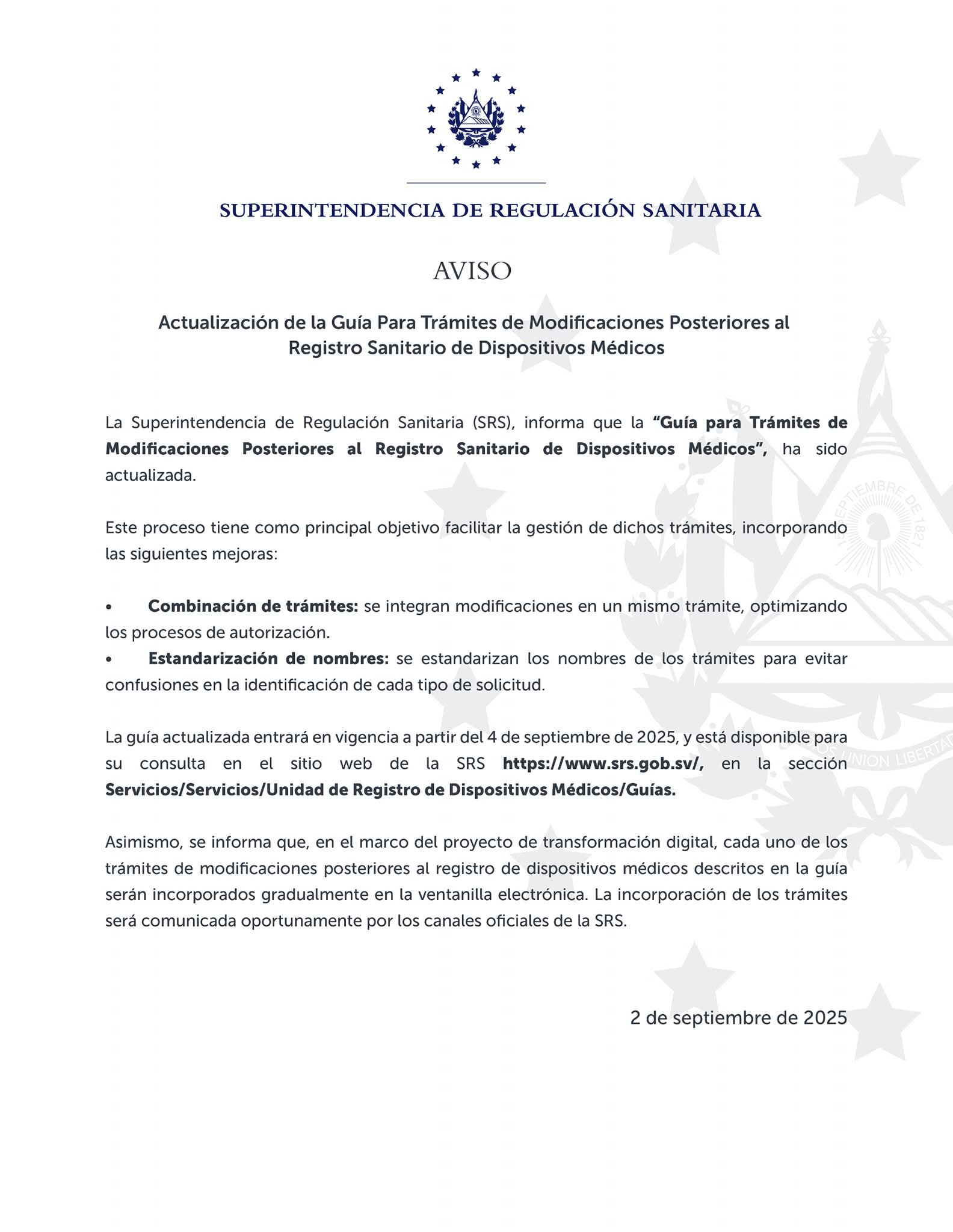 Complete official single-image notice