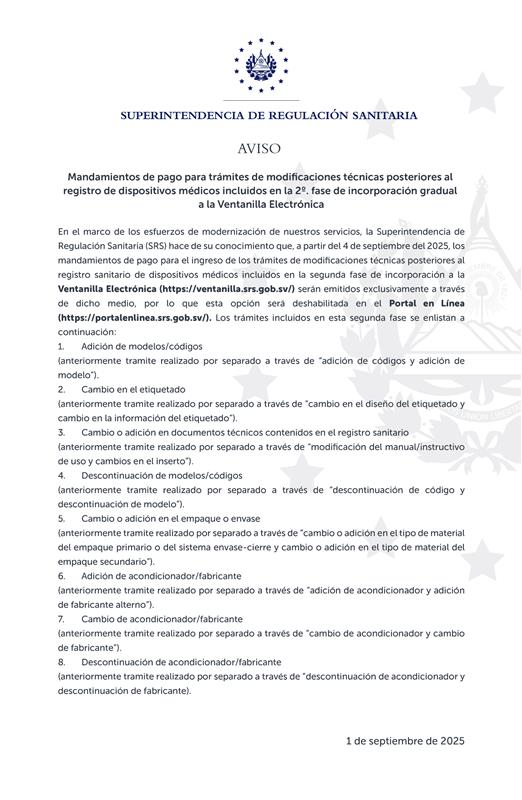 Complete official single-image notice