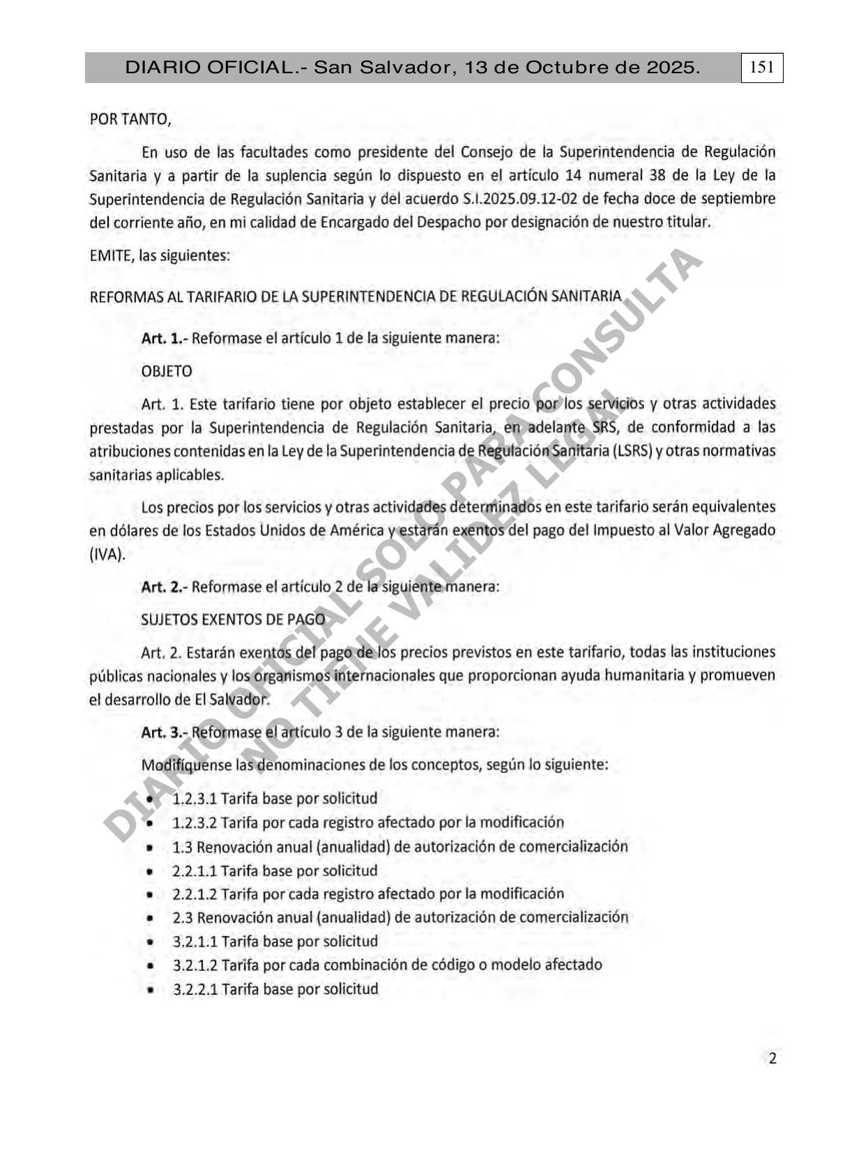 Original PDF page 151 — retained source fields, tables and layout.