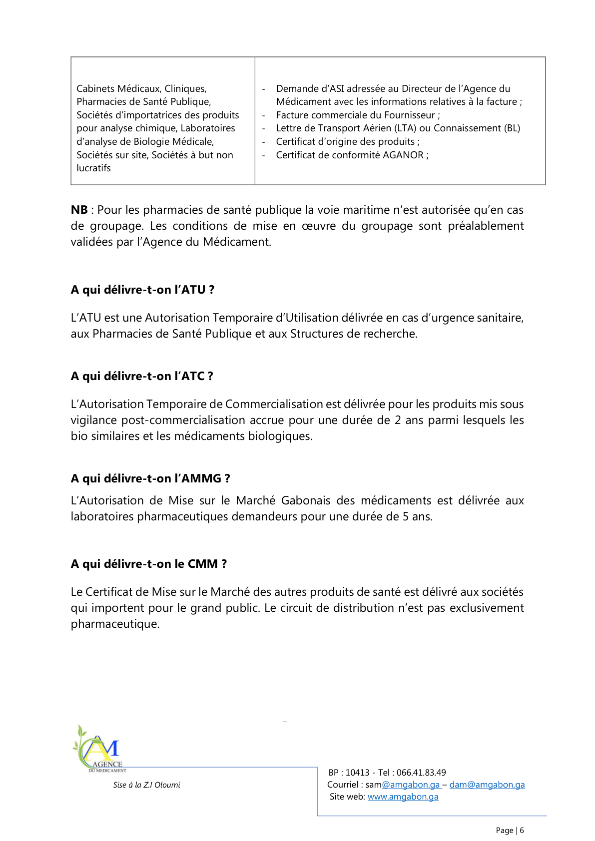 Original PDF page 6 — retained source fields, tables and layout.