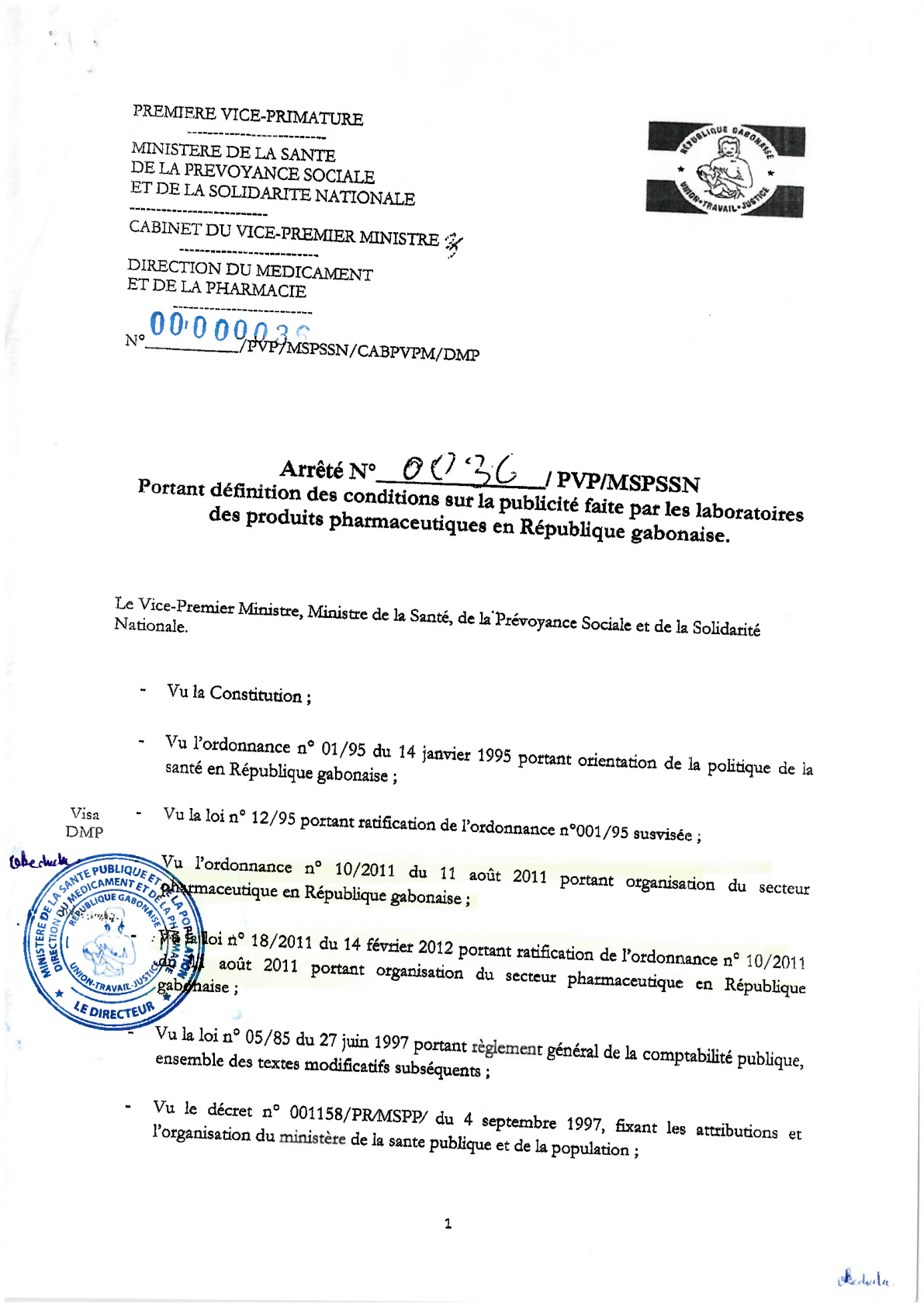 Original PDF page 1 — retained source fields, tables and layout.