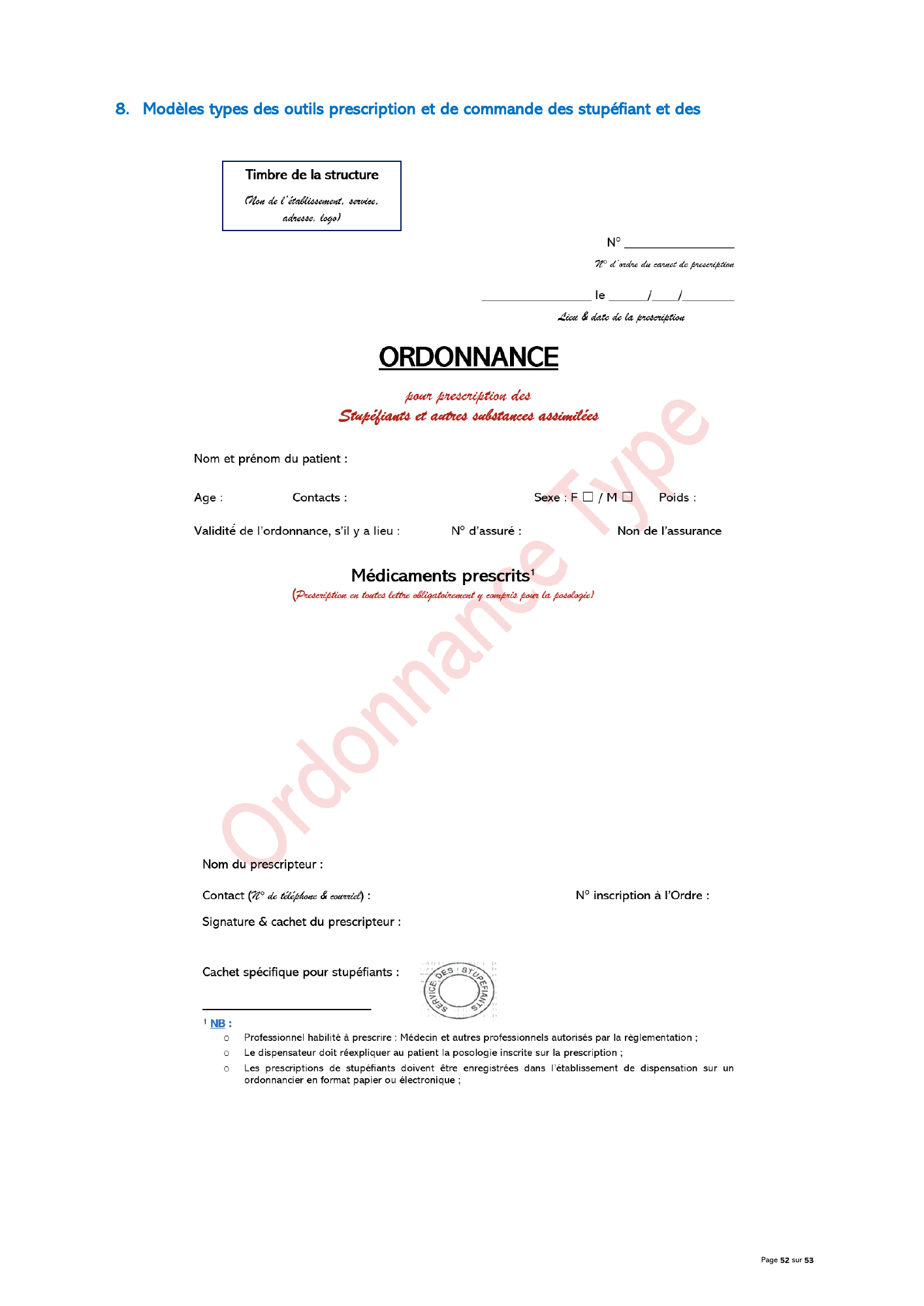 gabon-national-essential-medicines-devices-list-2024 — official PDF page 53; original table columns, symbols and diagram connections