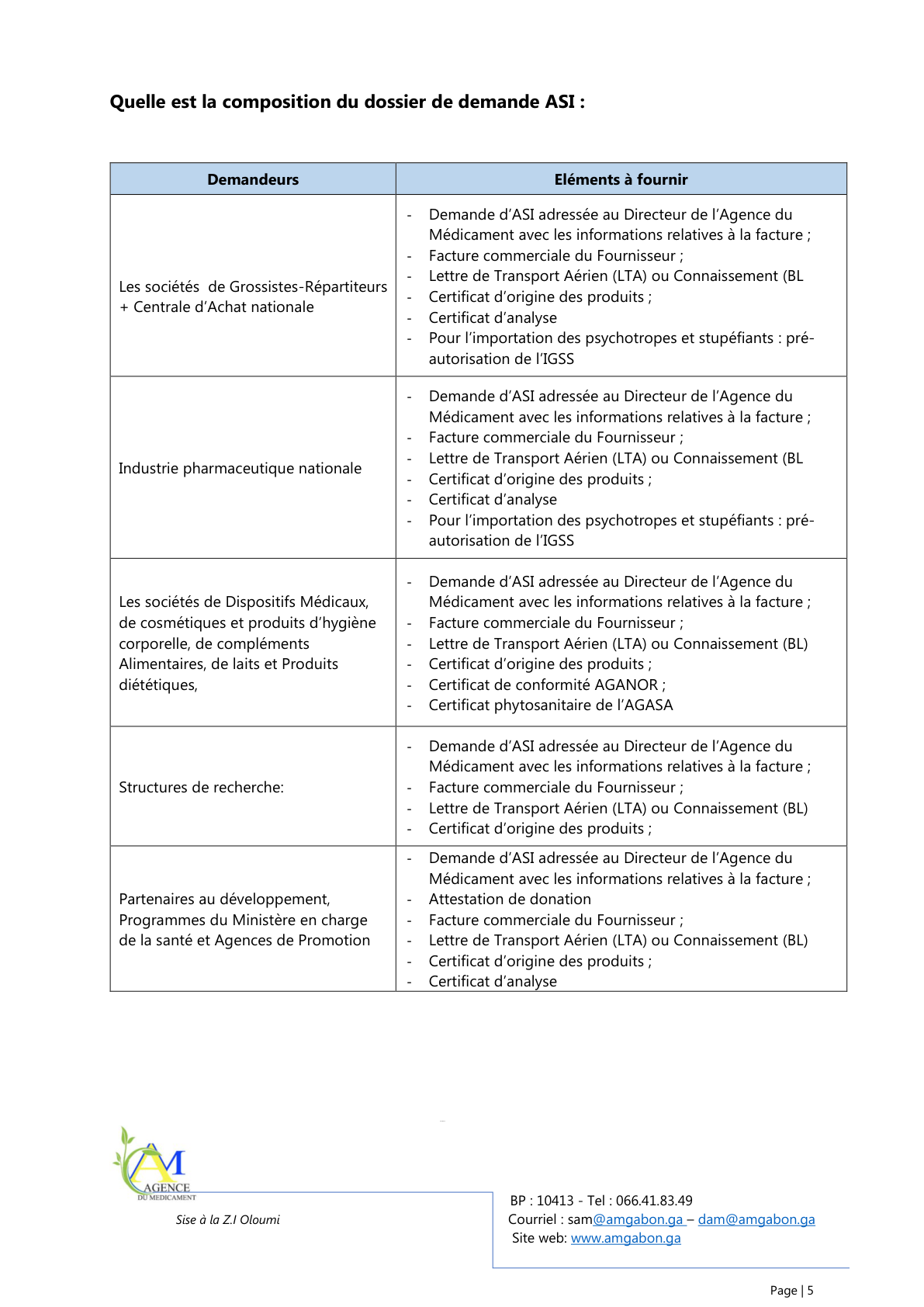 Original PDF page 5 — retained source fields, tables and layout.