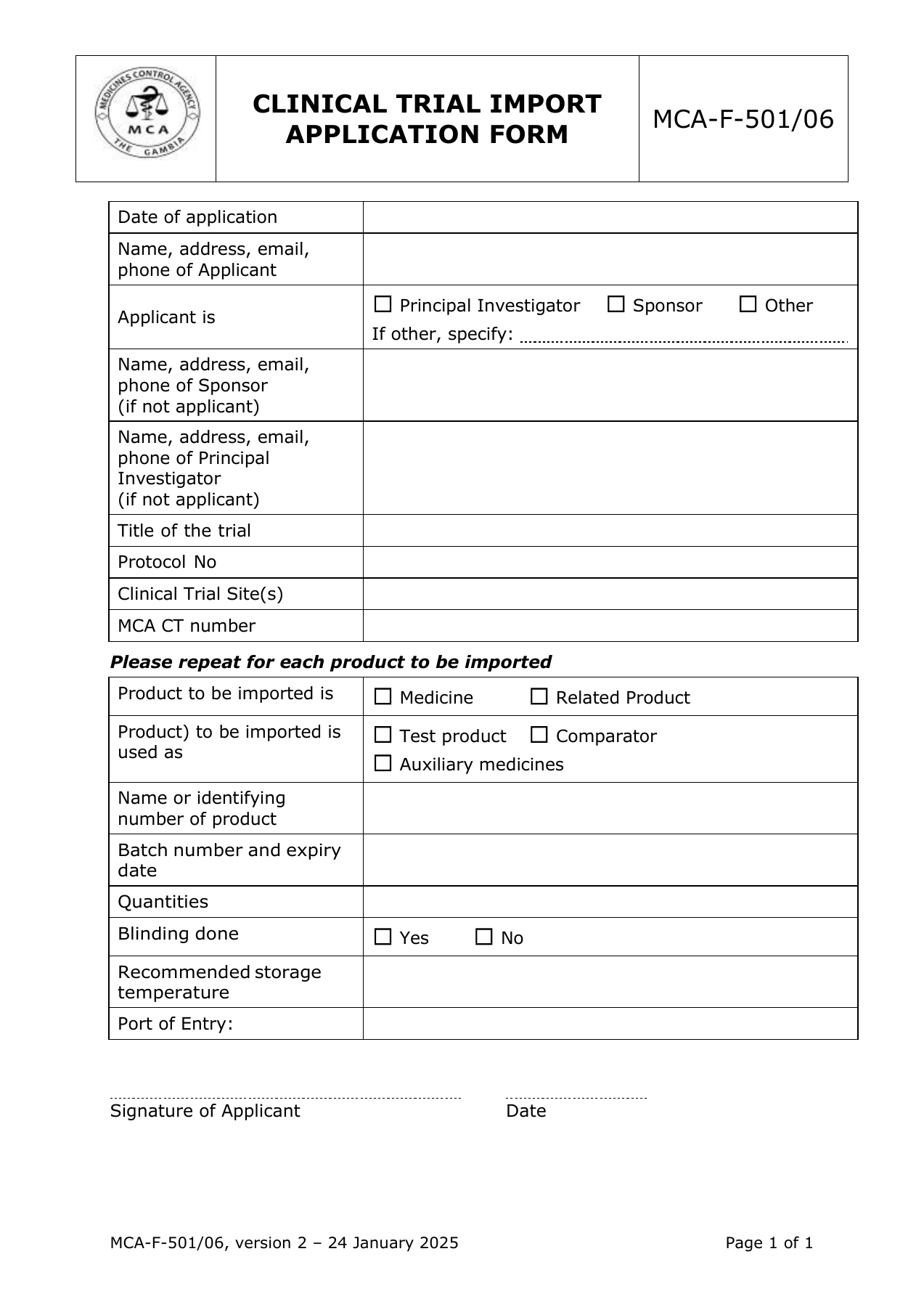 Original PDF page 1 — retained source fields, tables and layout.